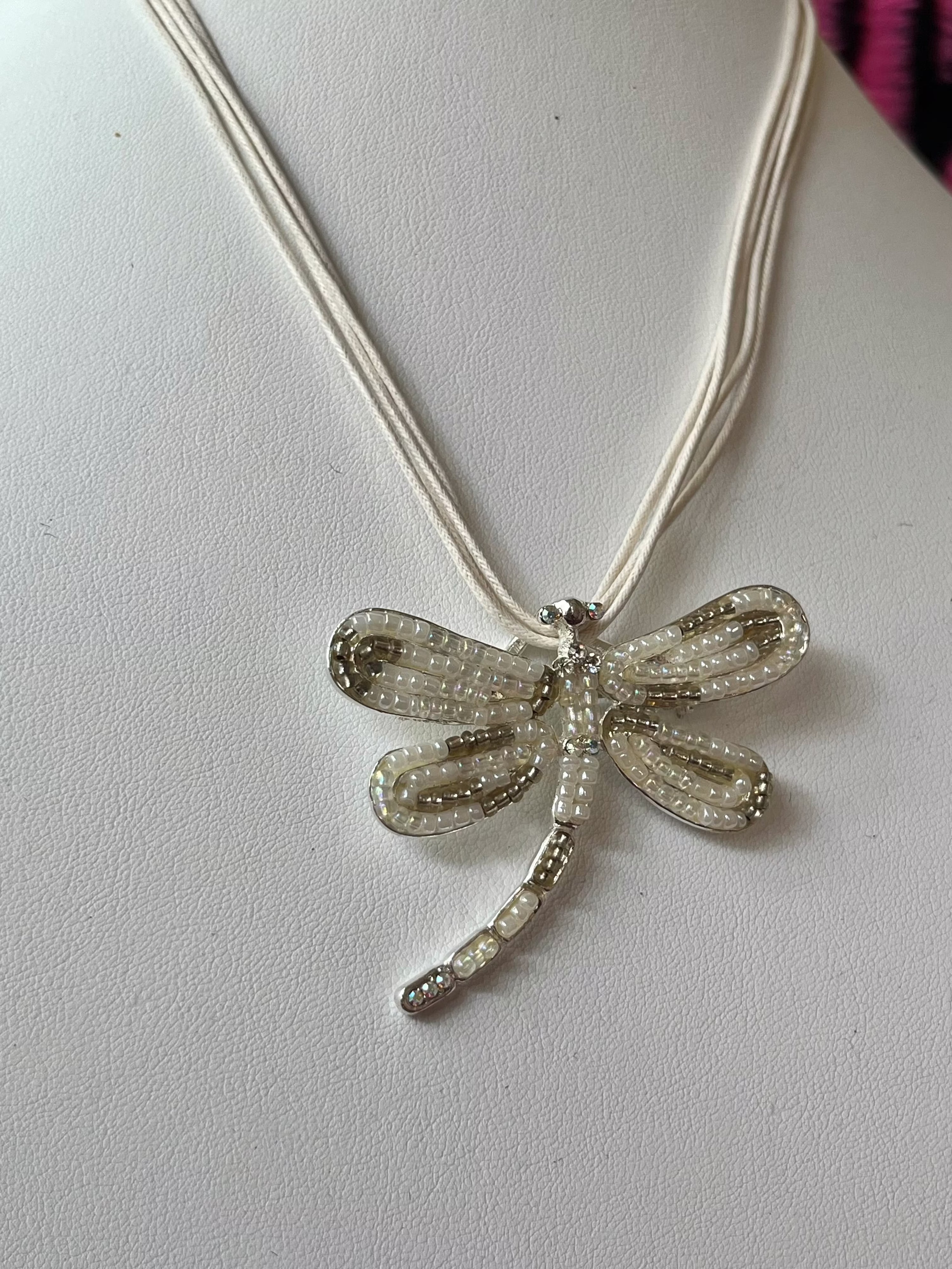 Luna dragonfly necklace