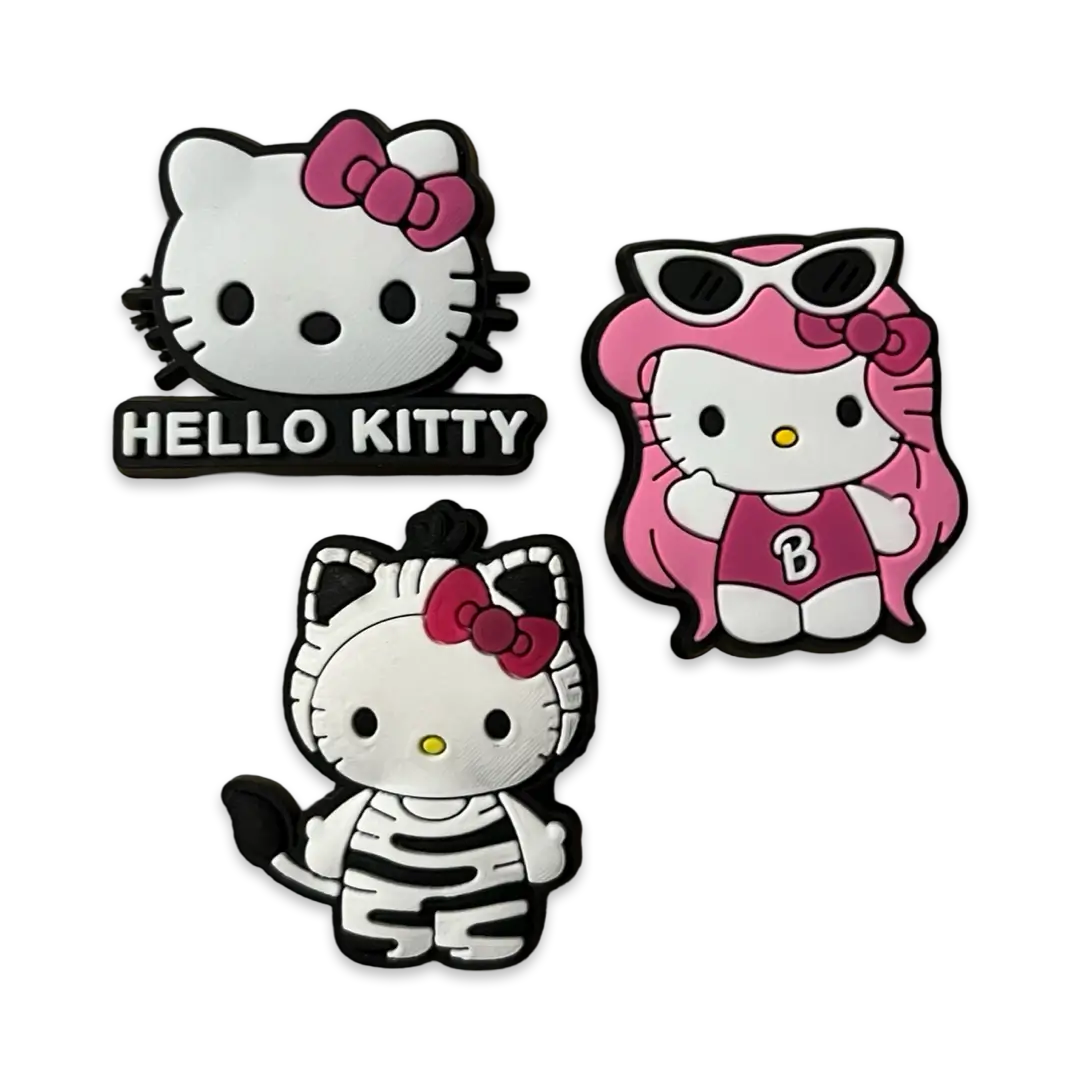 Hello kitty croc charms Banks Couture