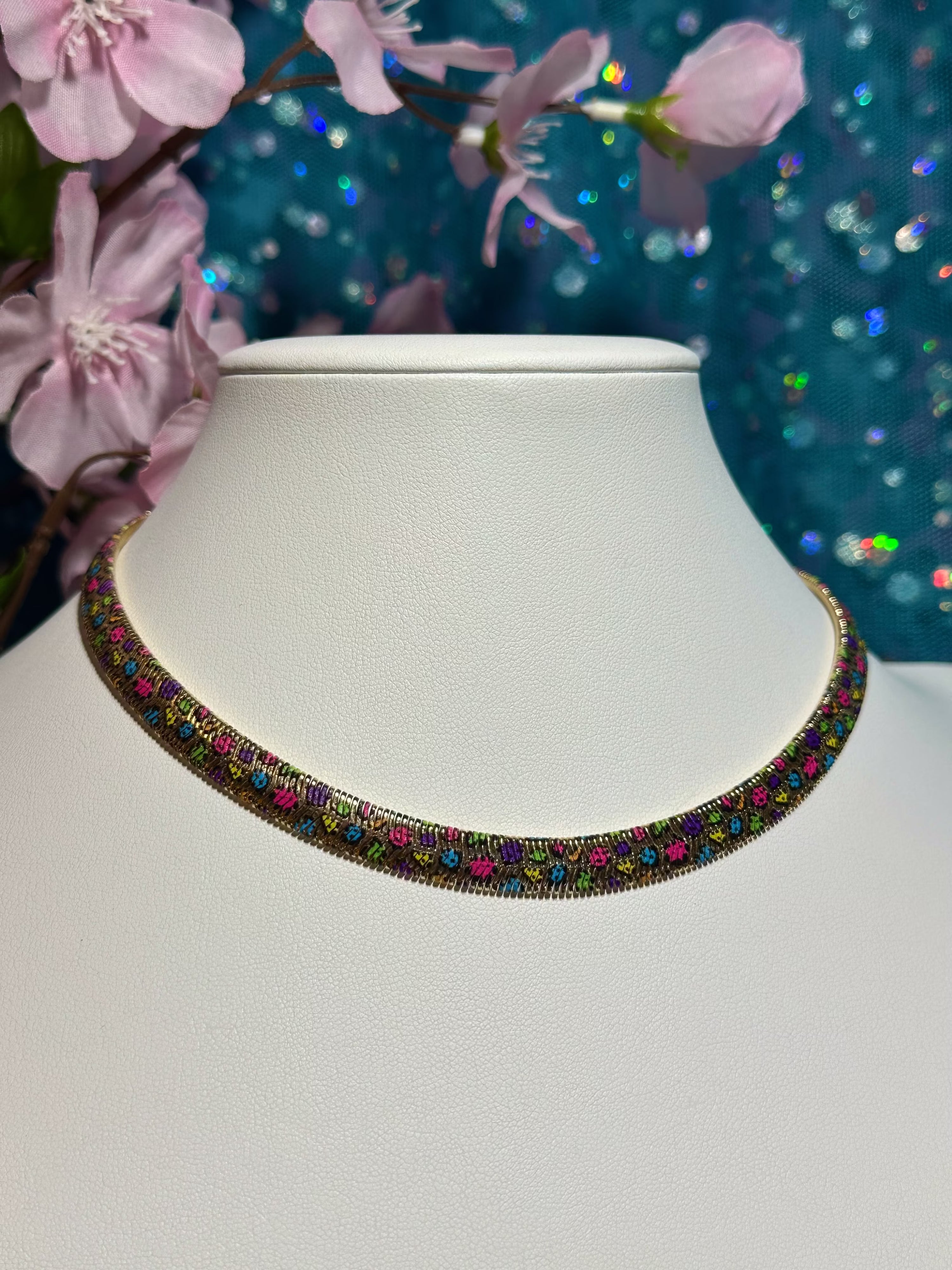 Scene dream stainless steel choker