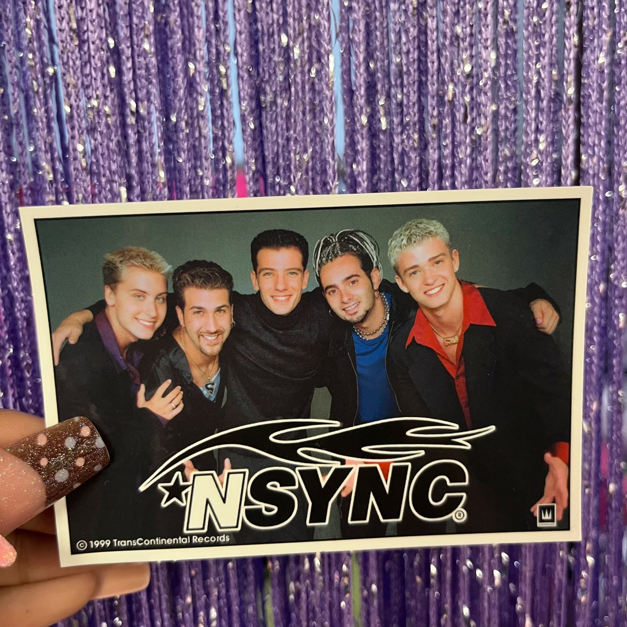 Vintage nSYNC stickers
