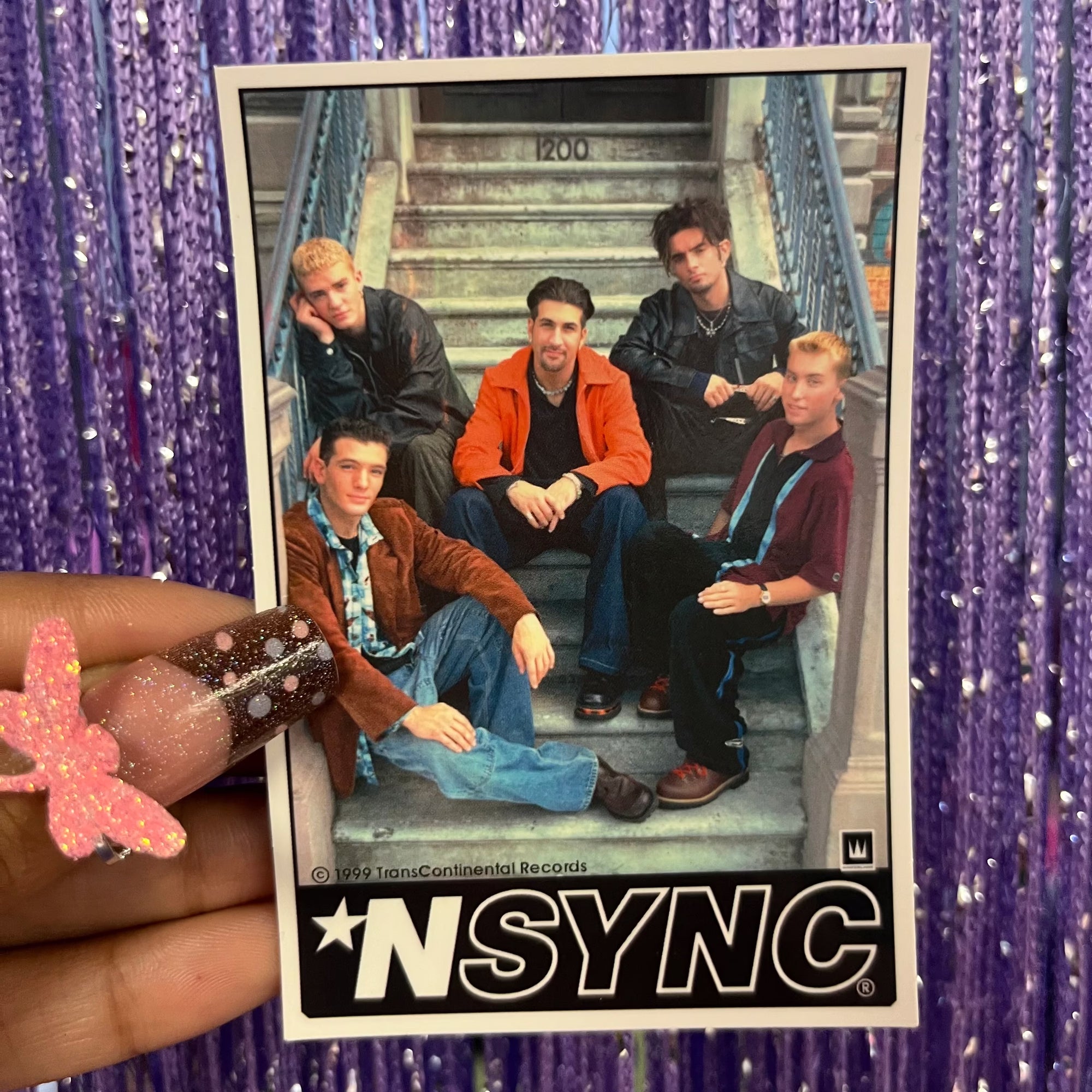 Vintage nSYNC stickers