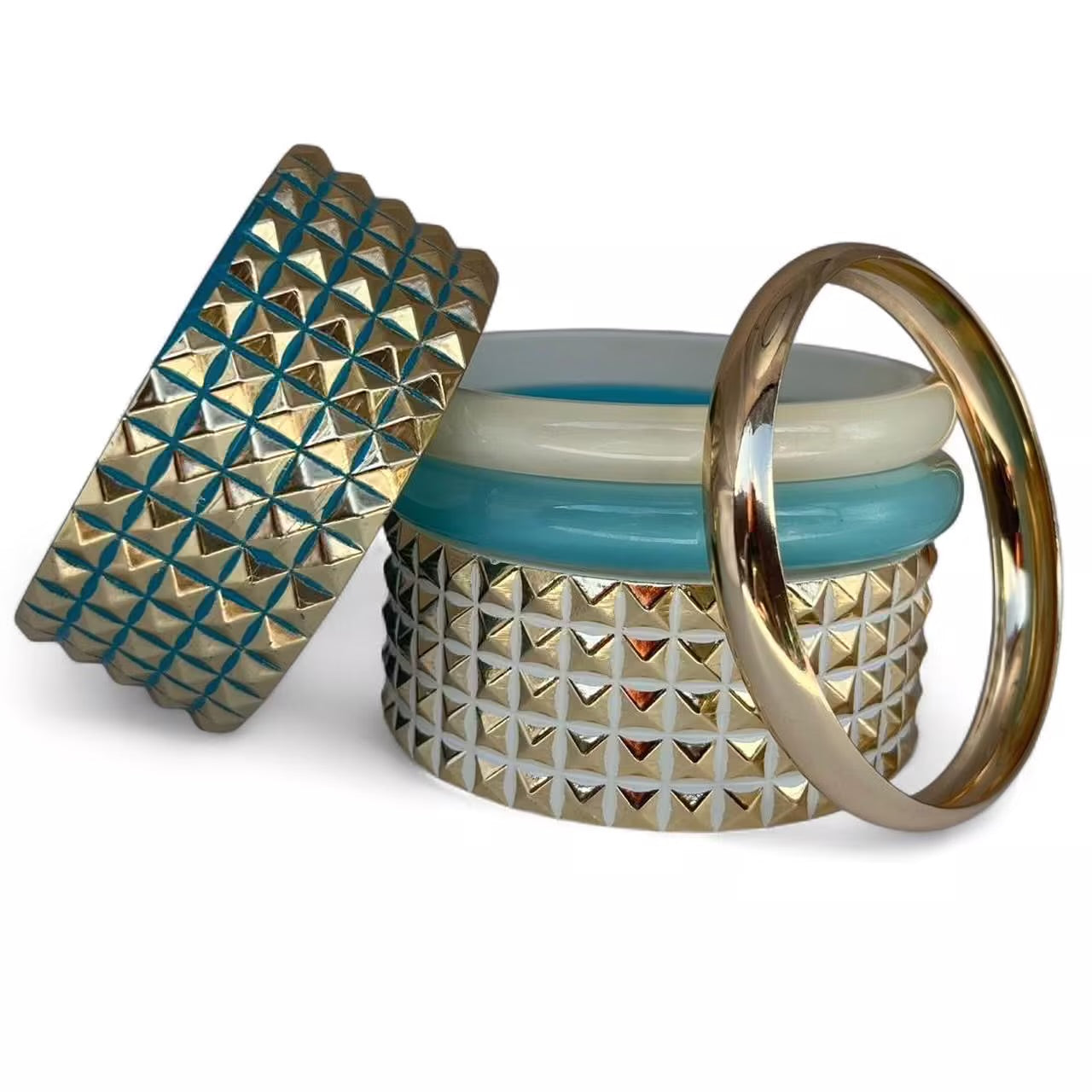 Brielle bangle bracelet set