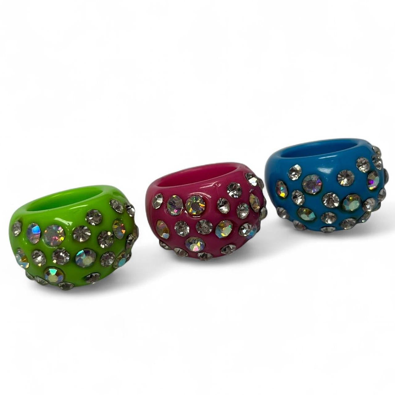 Lizzie dome ring set