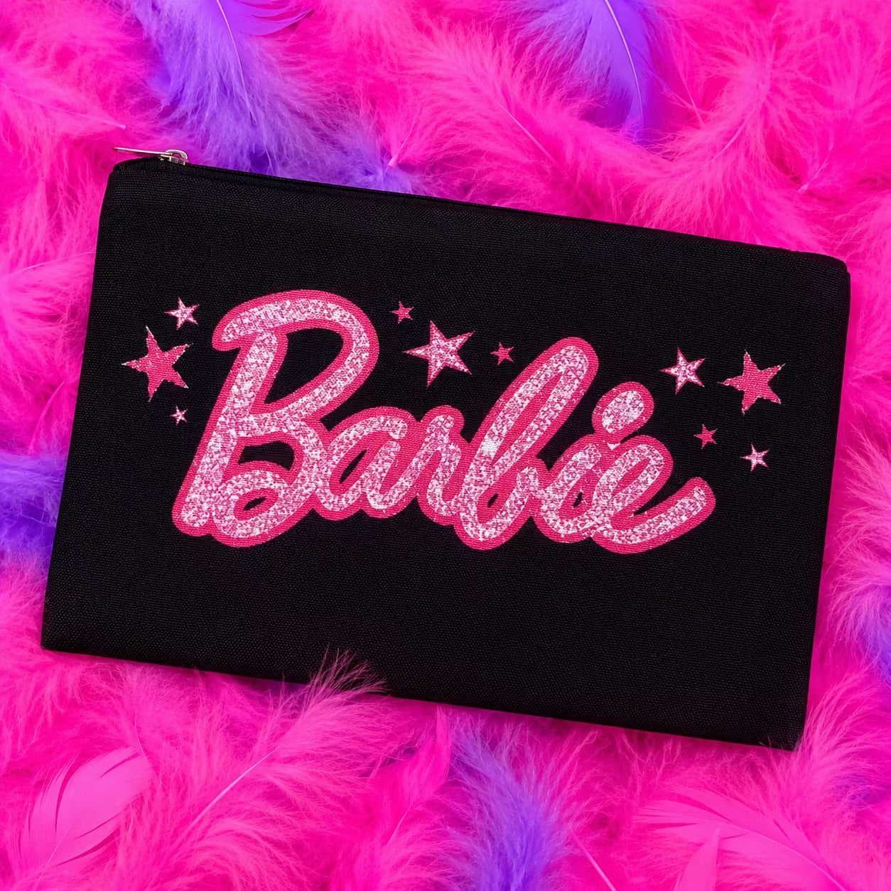 Barbie makeup bag