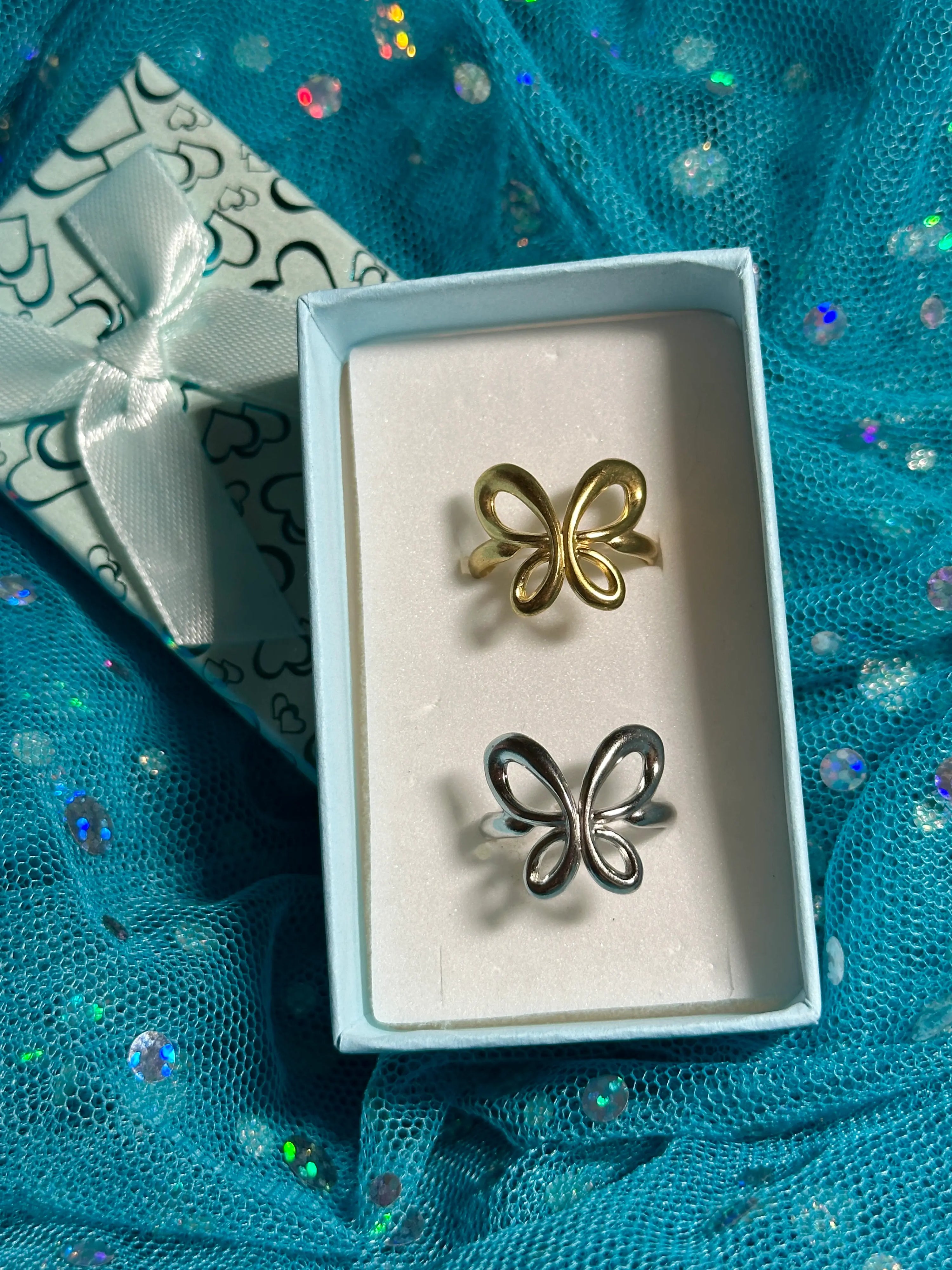 Just like a butterly ring