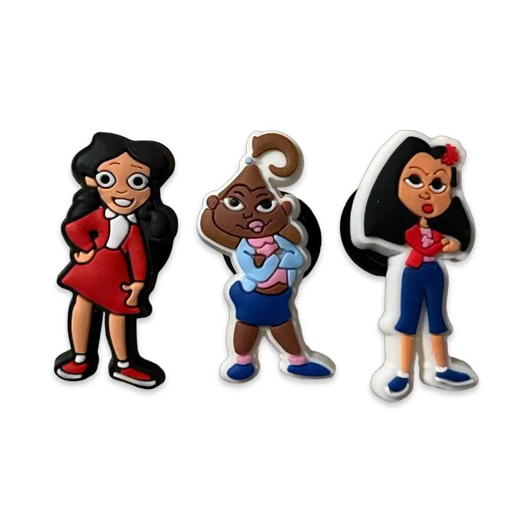 The proud family croc charms ☆