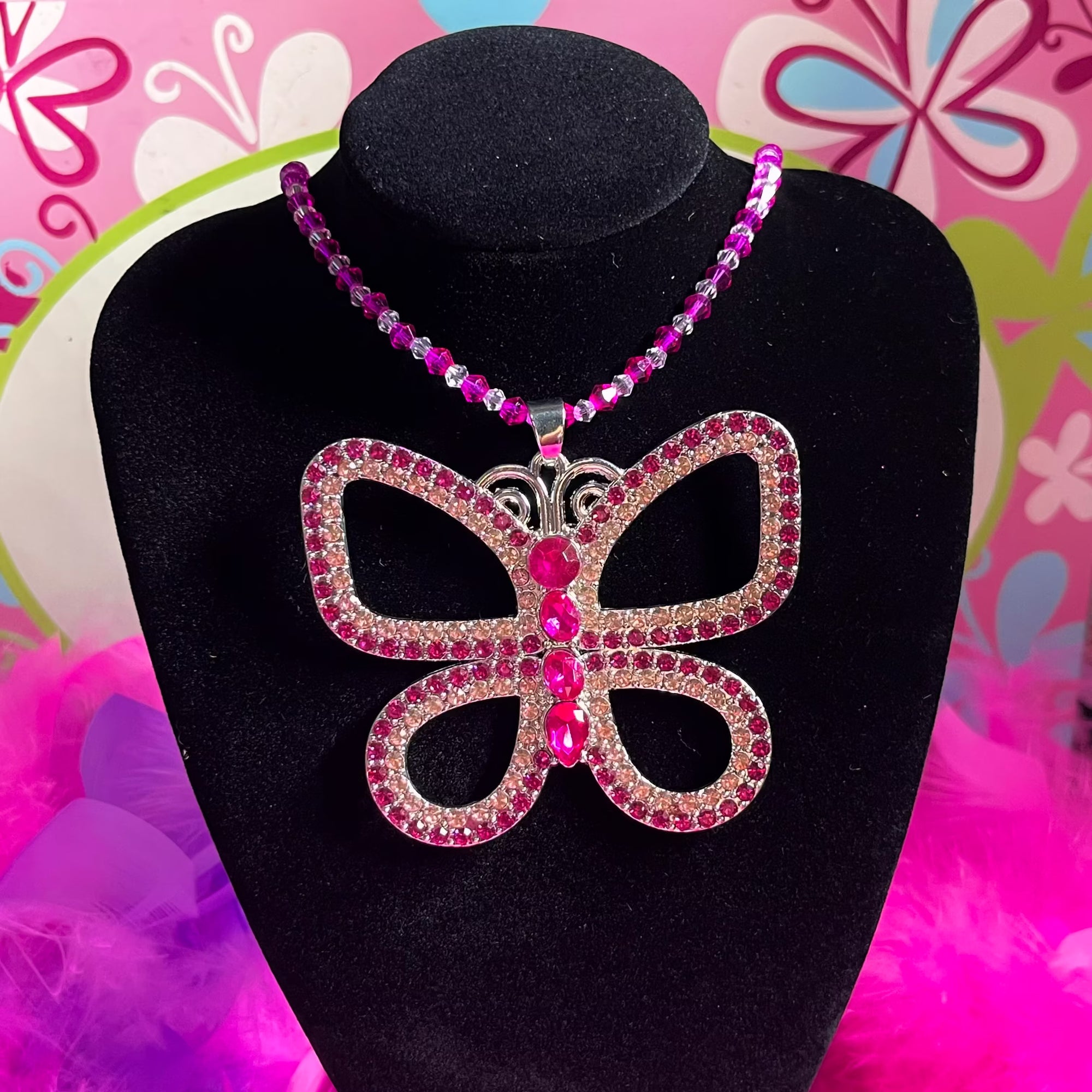 13 going on 30 pink necklace