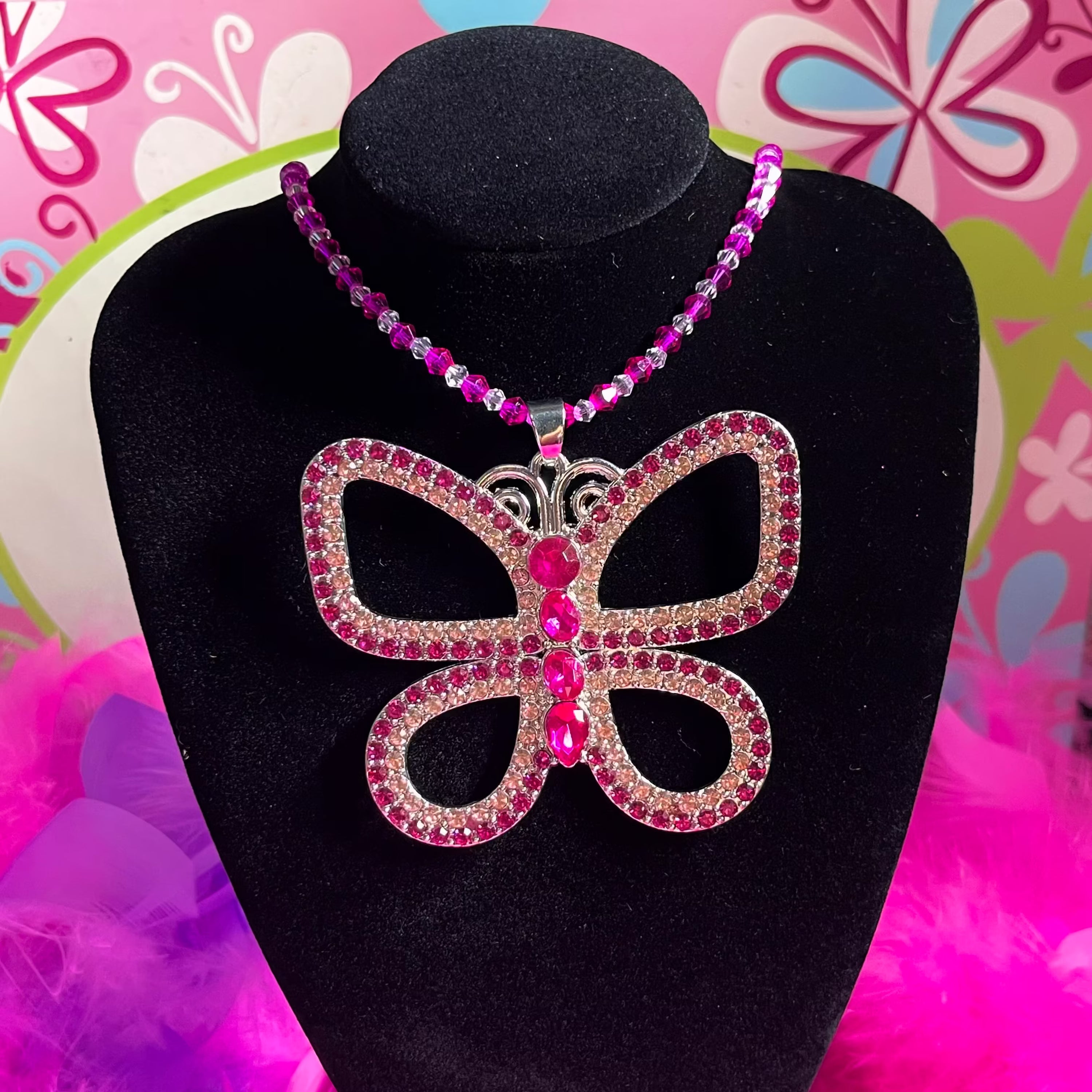 13 going on 30 pink necklace