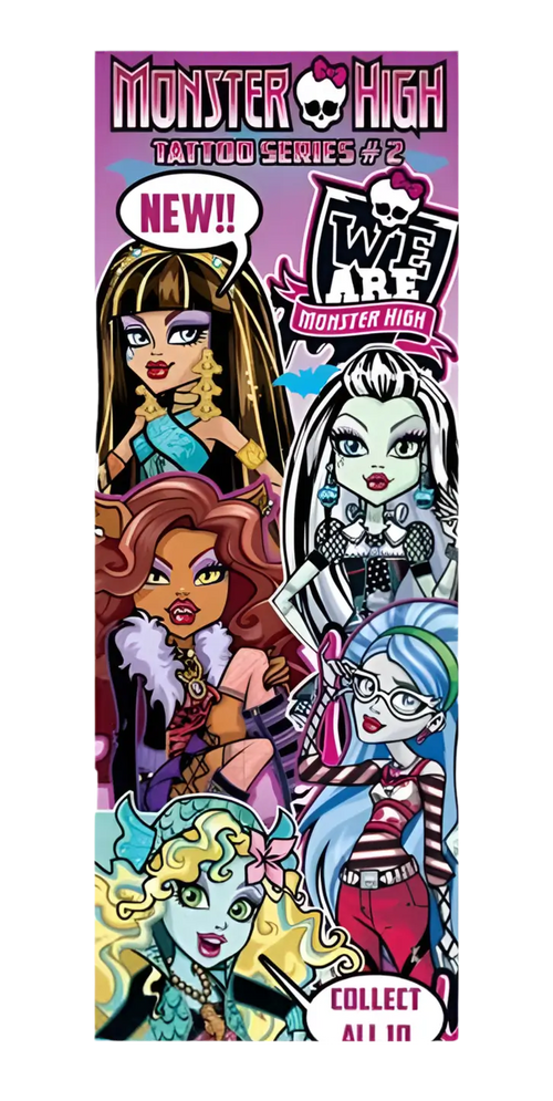 Monster high tattoos cheap