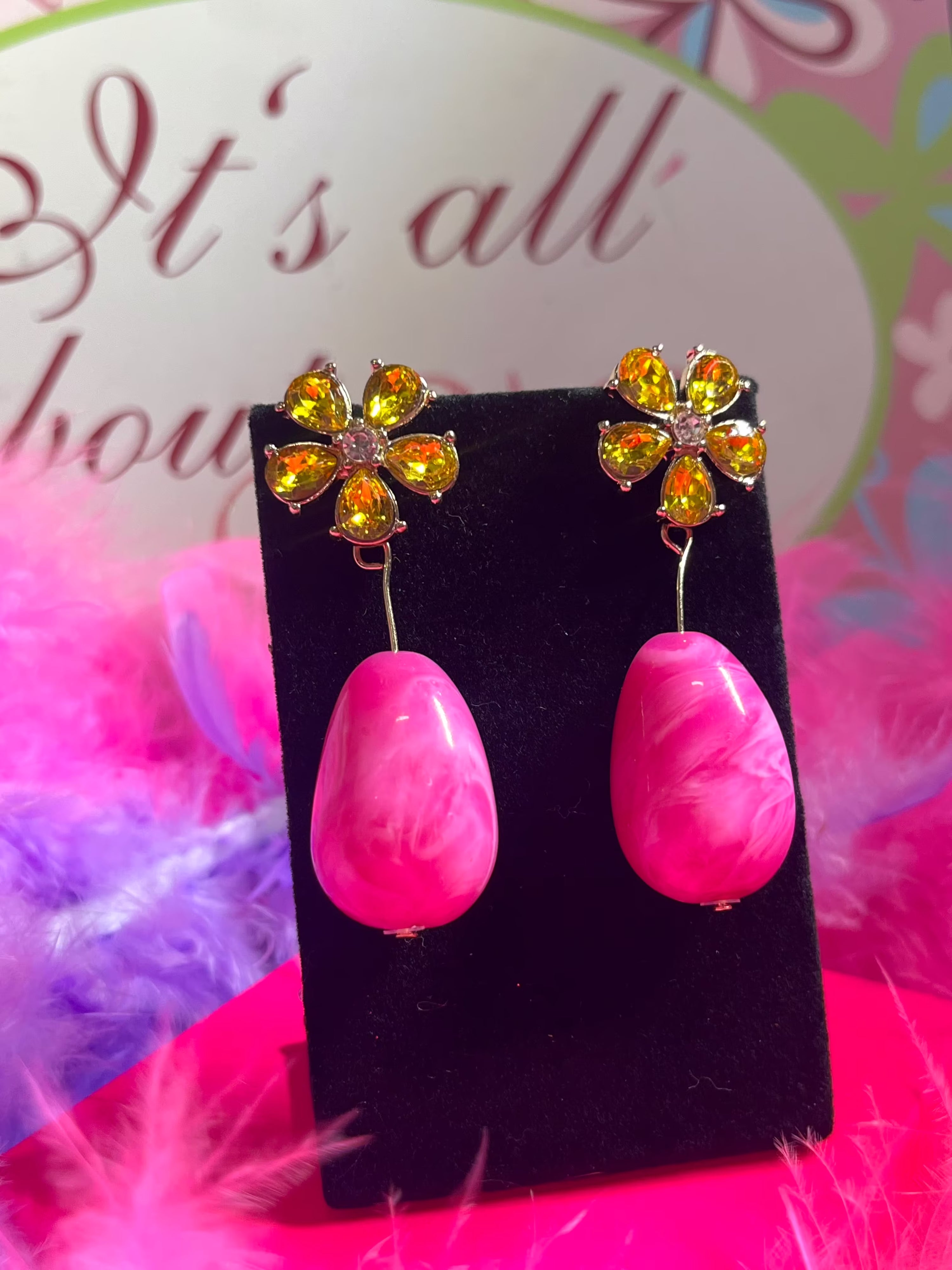 Total princess earrings