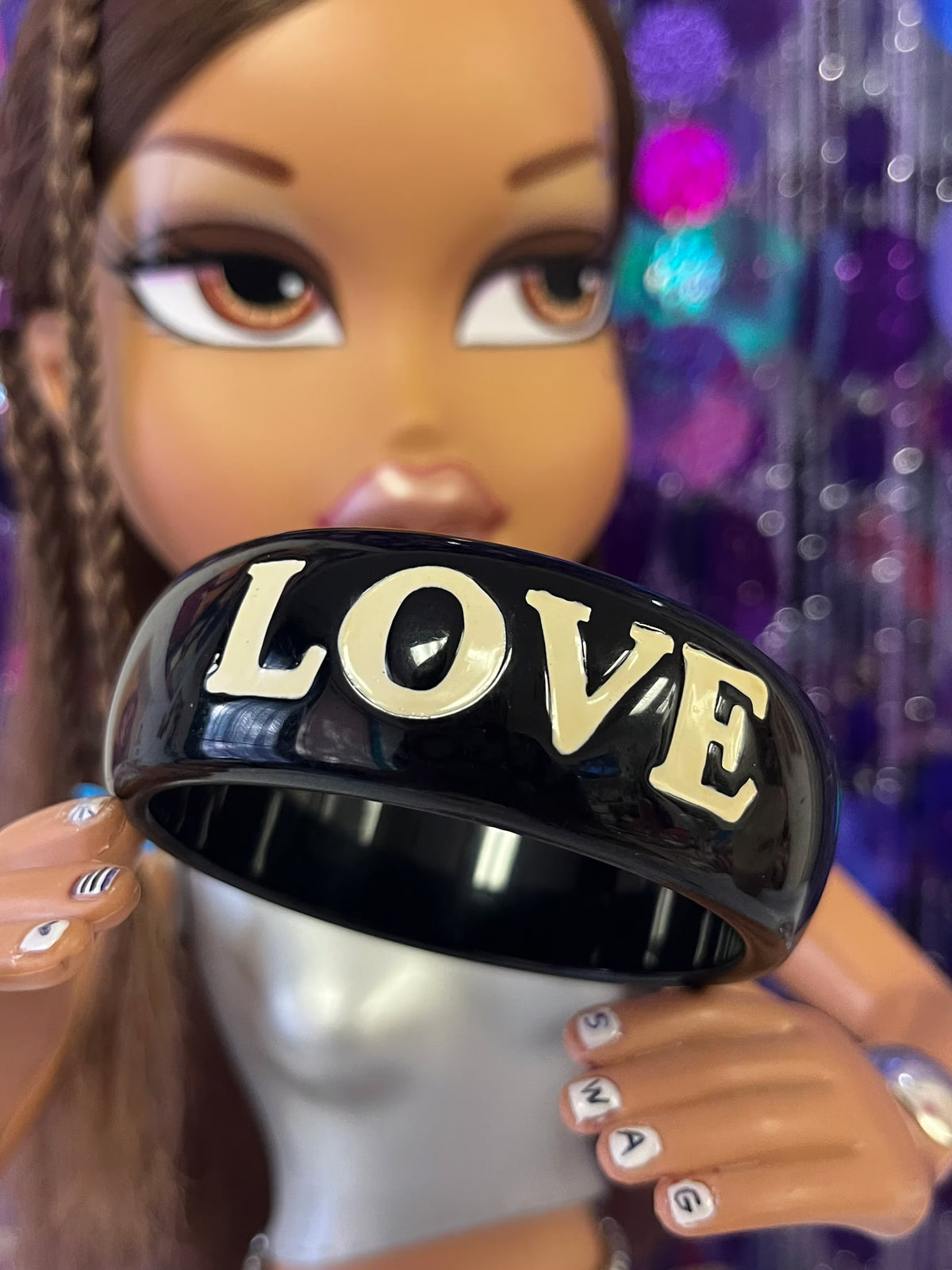 2012 black love bangle bracelet