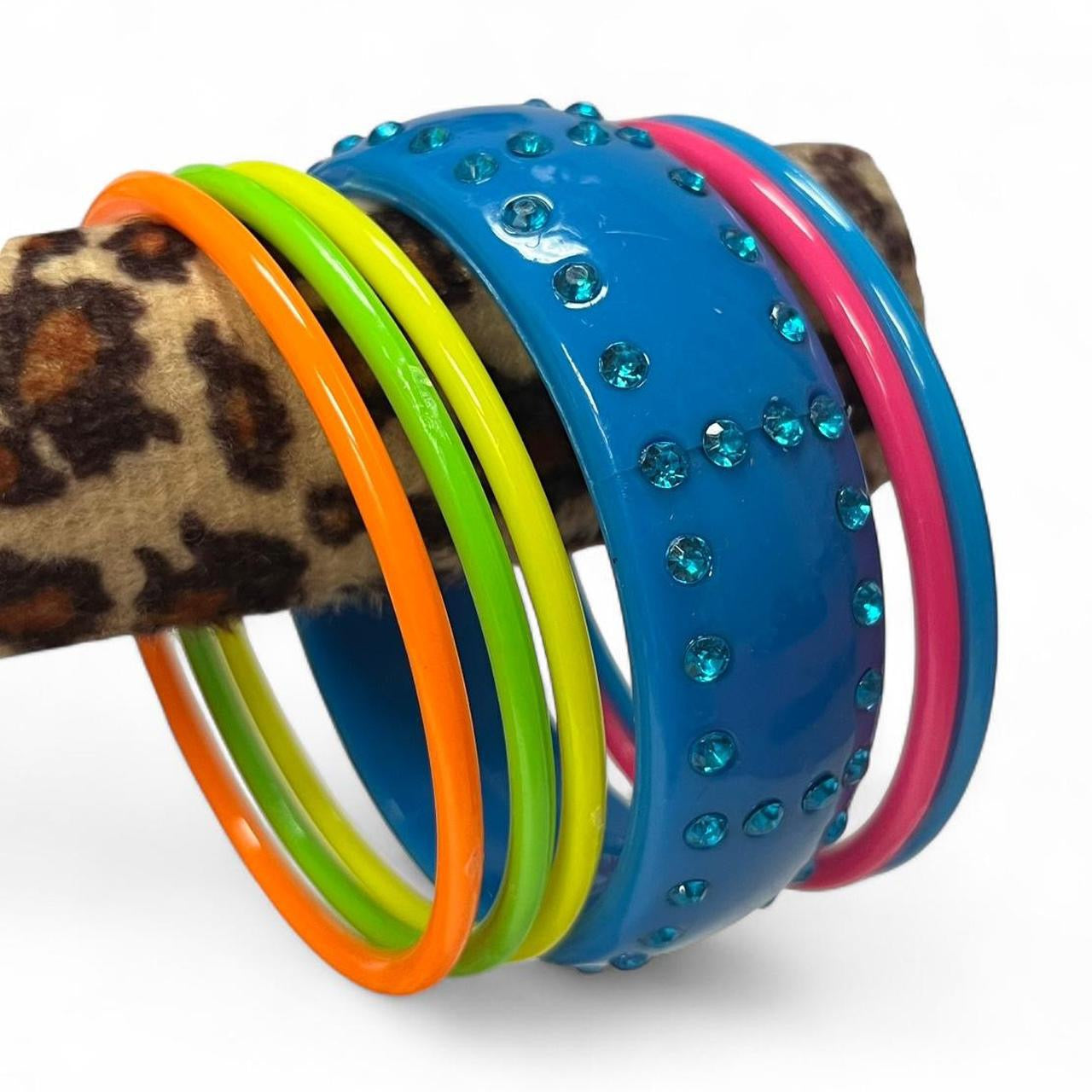 Enchanted tides bangle bracelet set