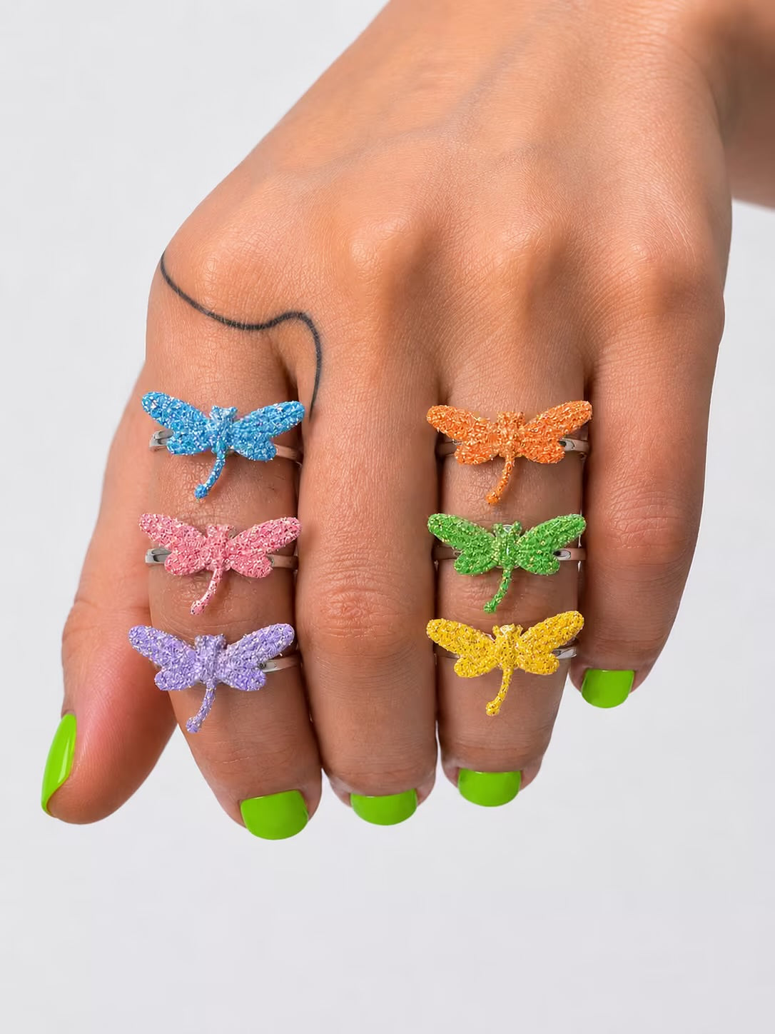 1998 vintage fairy things rings