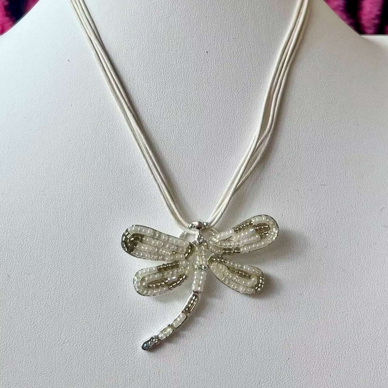Luna dragonfly necklace