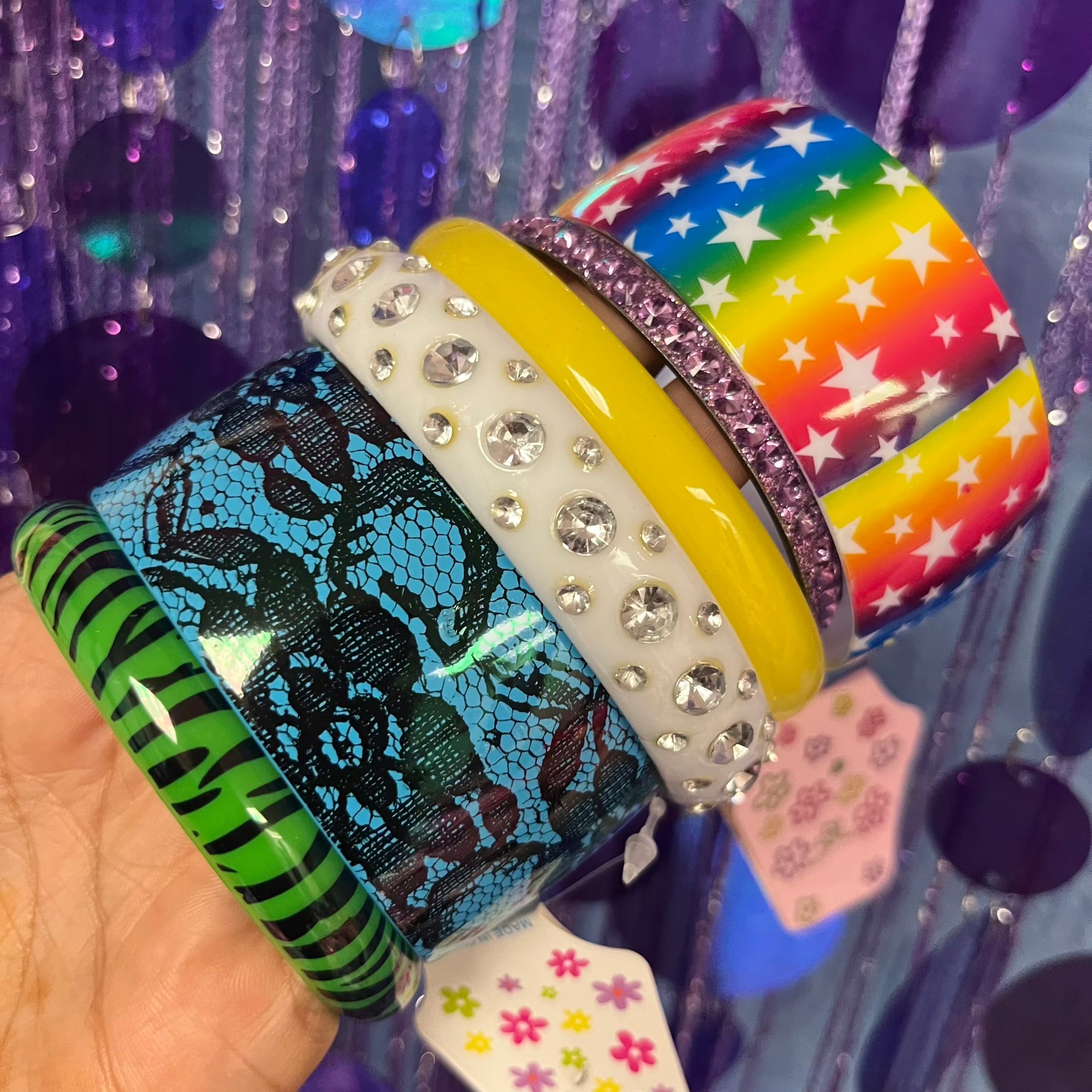Scene dre4m curated vintage bangle bracelet set