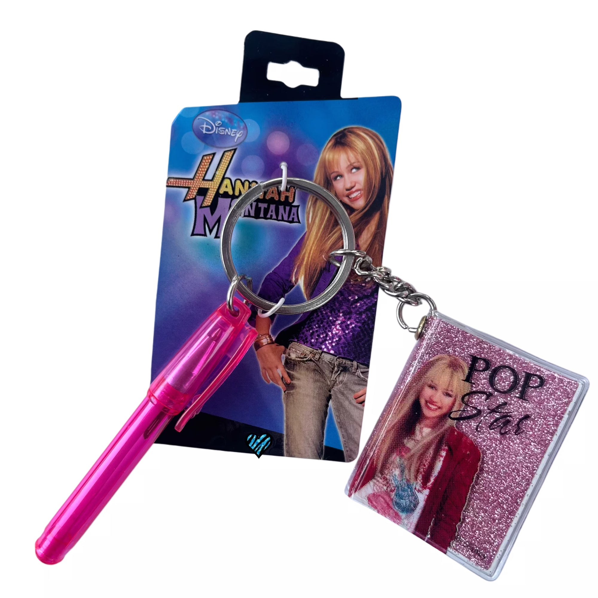 Hannah Montana Mini Keychain Notebook