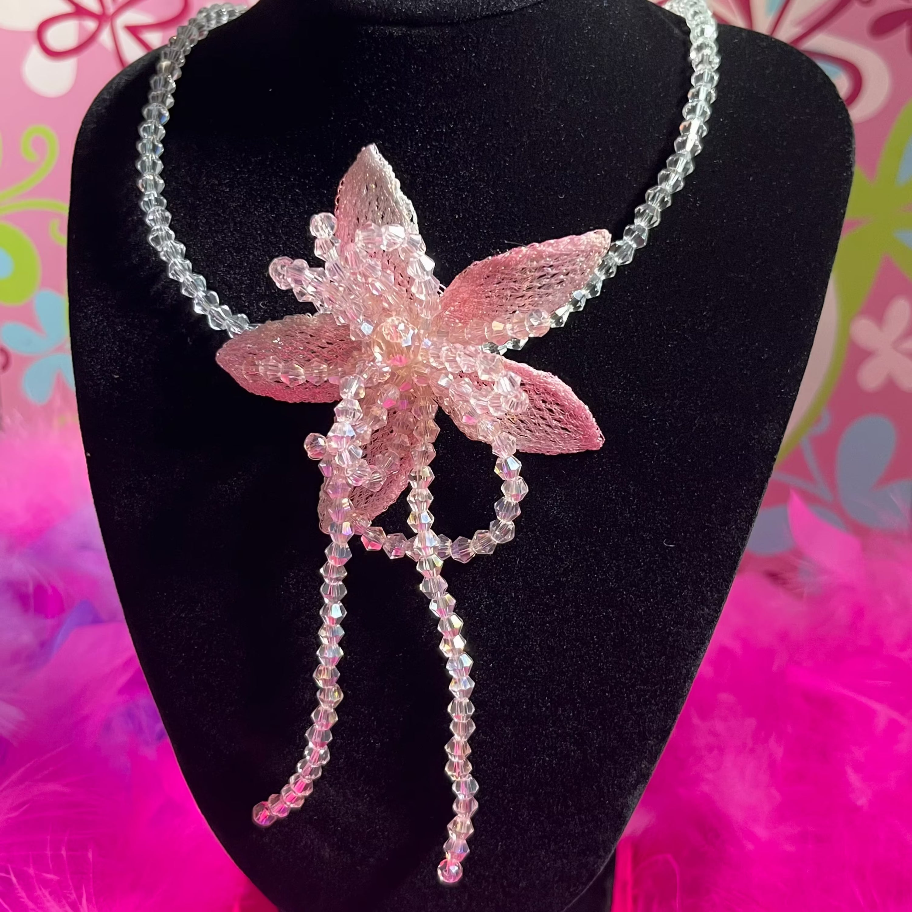 pixie promises handmade beaded necklace