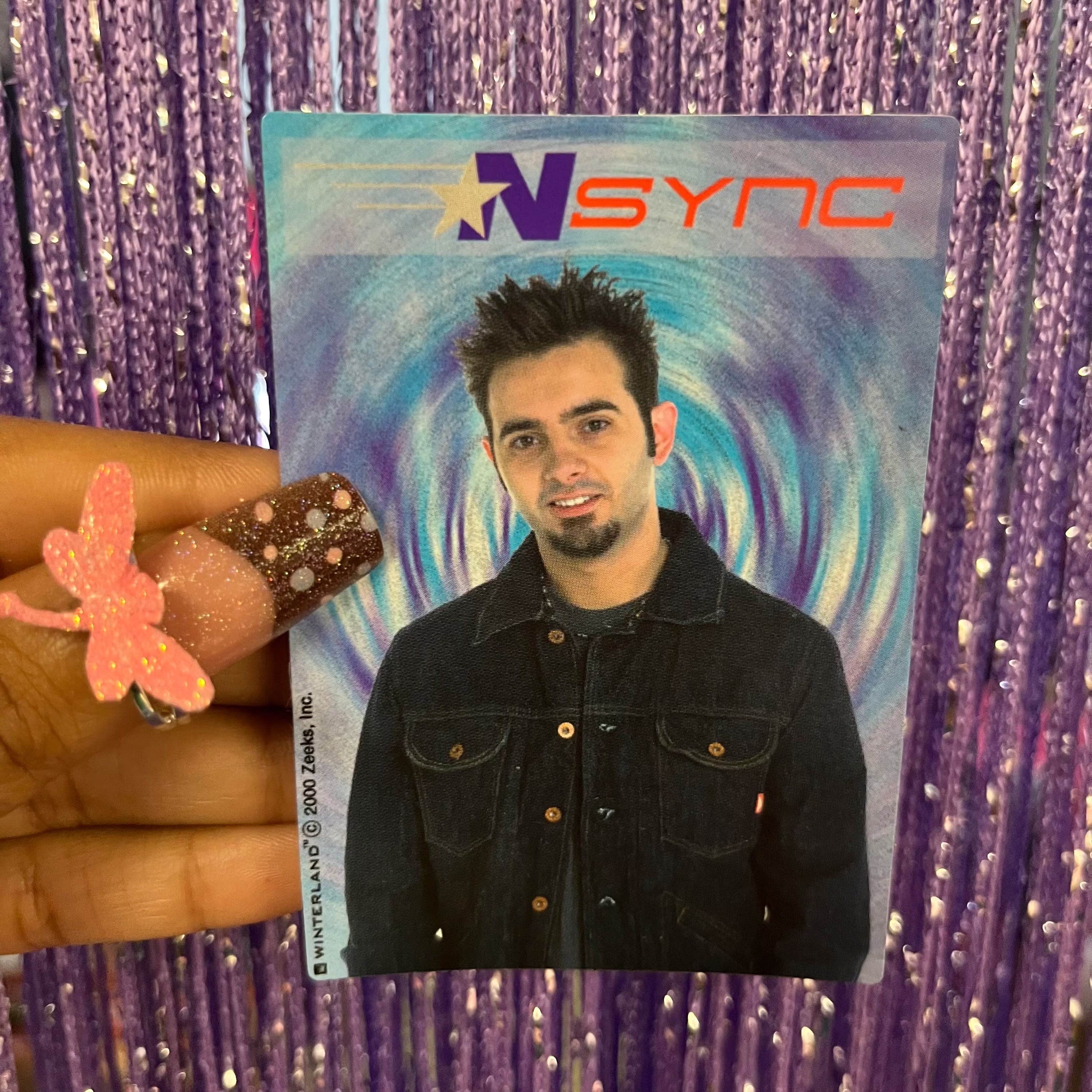 Vintage nSYNC stickers