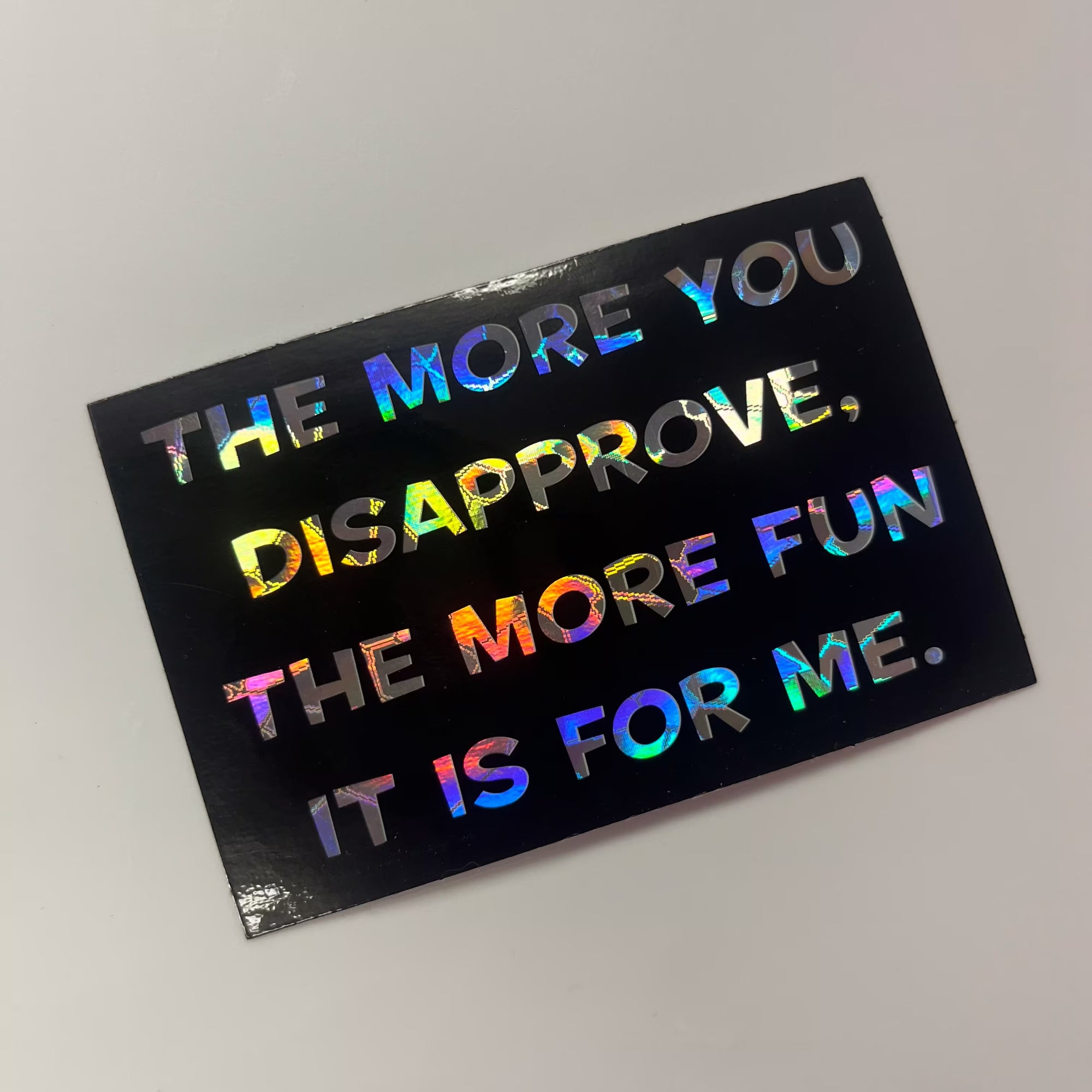 2000s holographic vending machine stickers