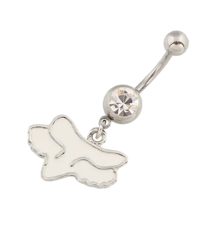 Fox racing head belly piercing ☆