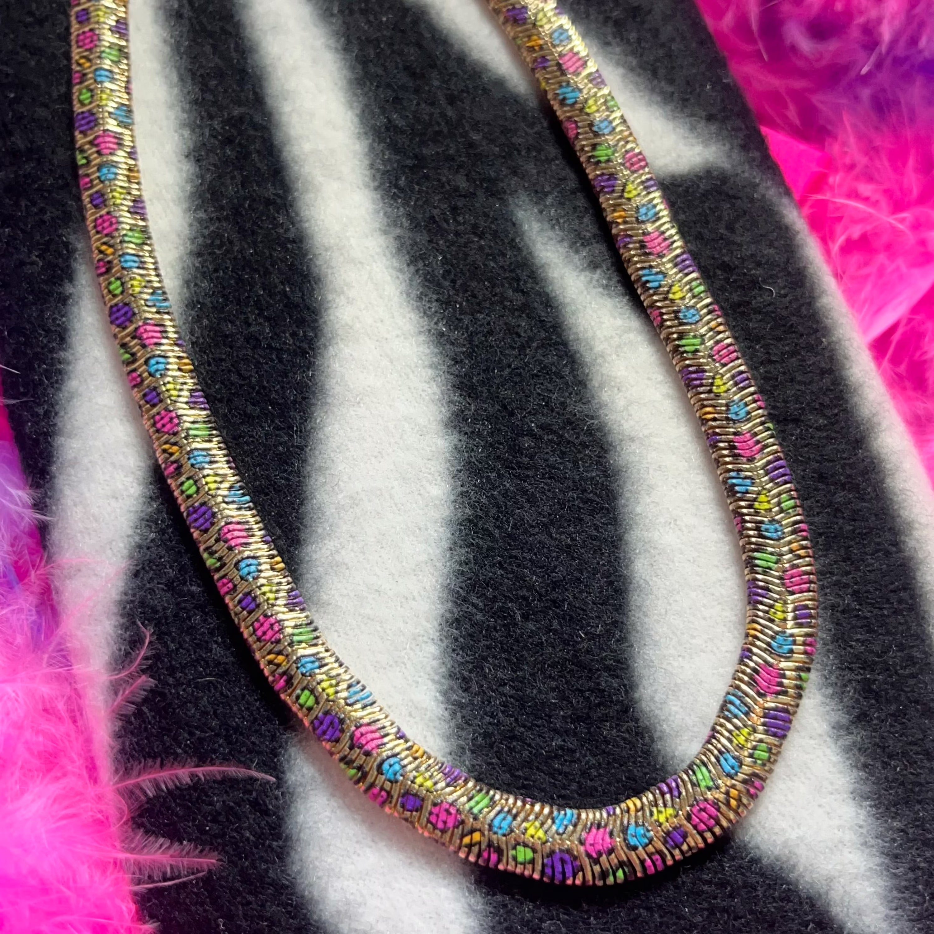 Scene dream stainless steel choker