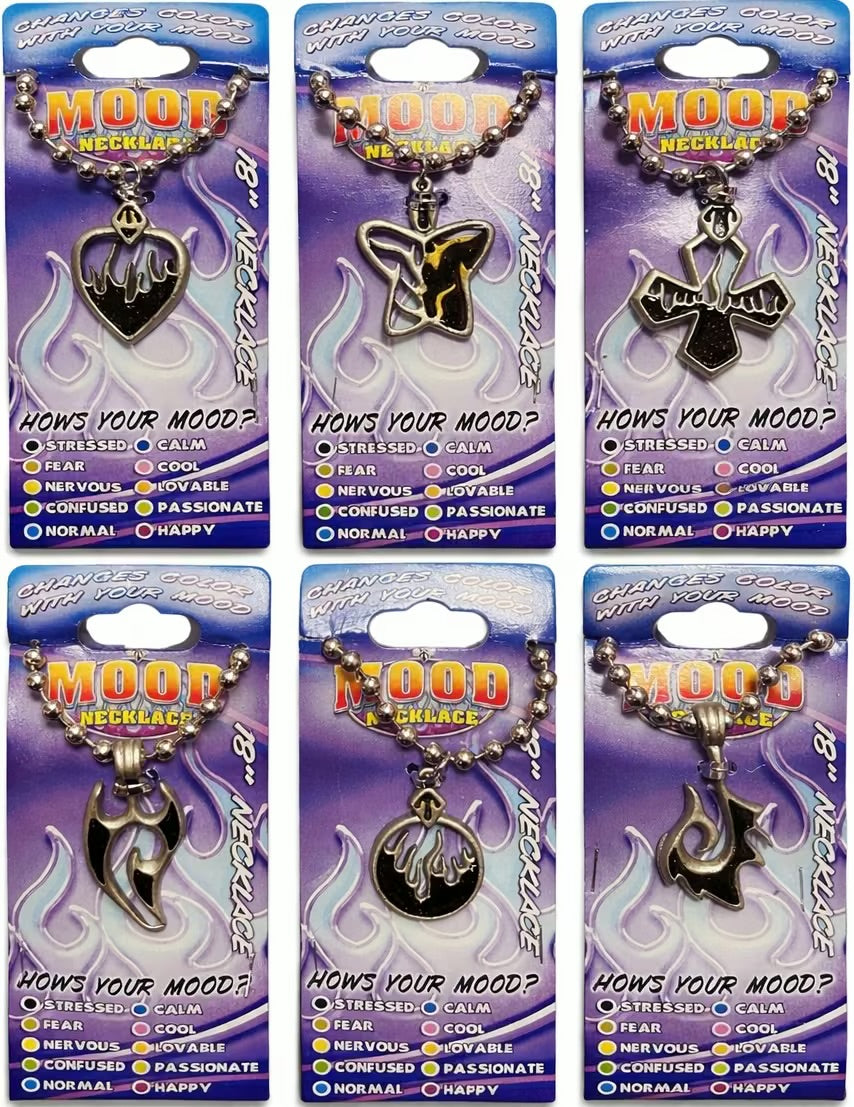 Mood necklaces