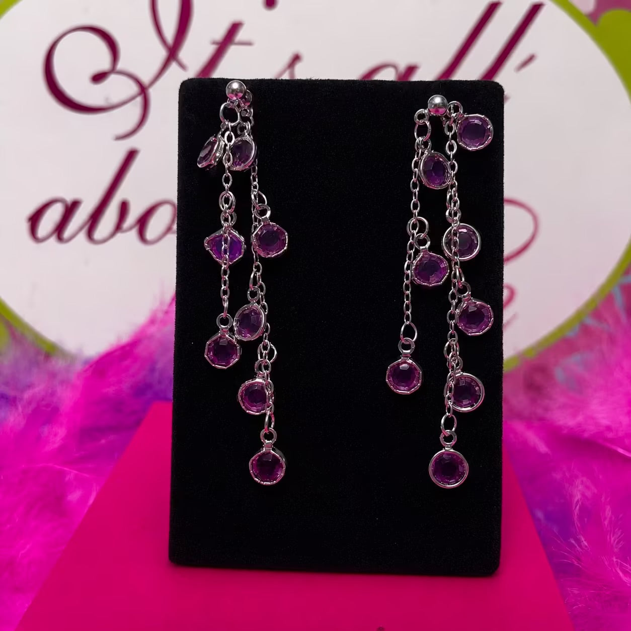Sugar plum faye earrings