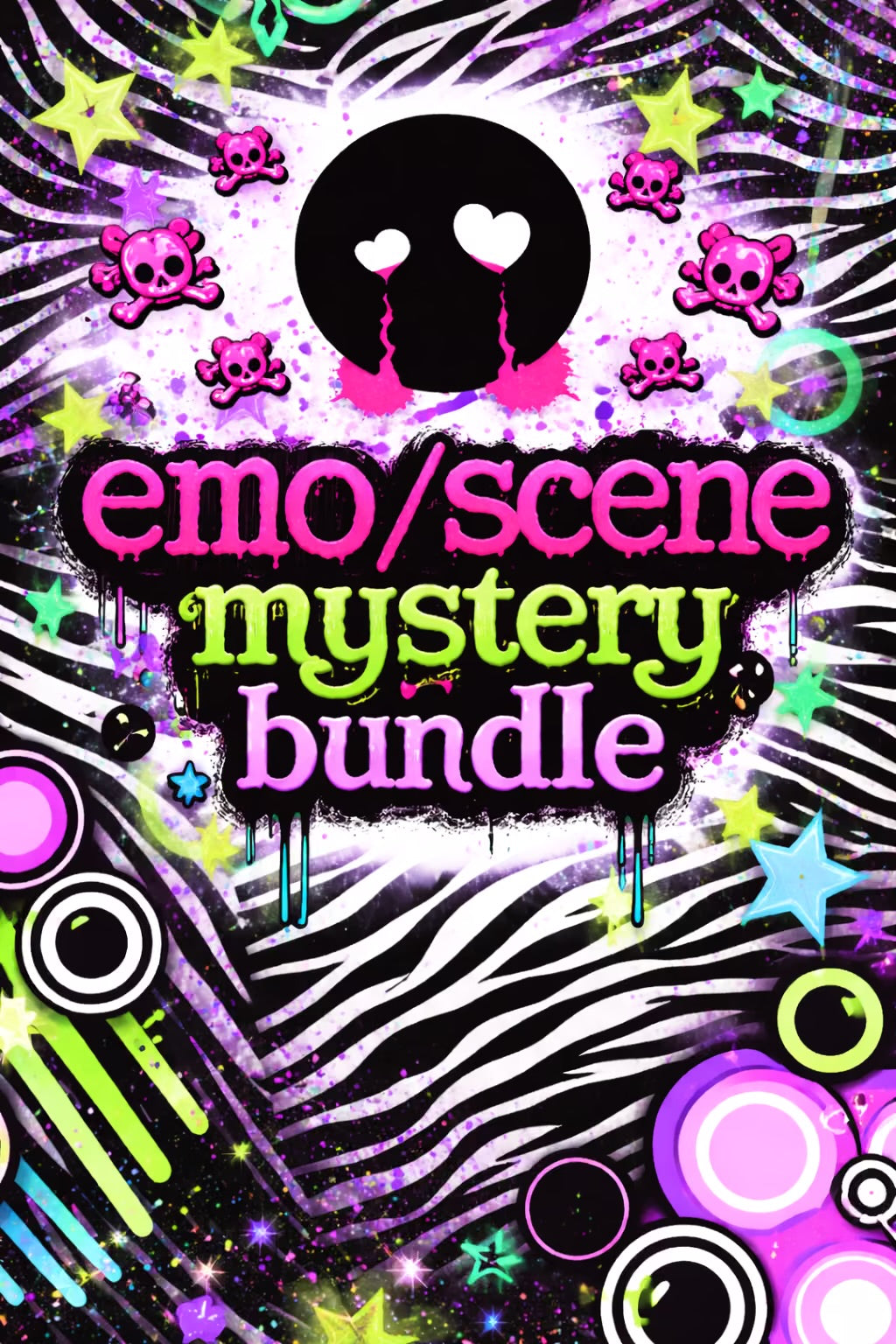 emo / scene mystery bundle ⋆˙⟡♡