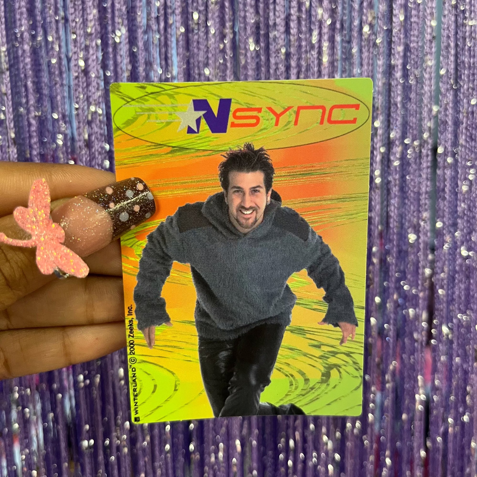 Vintage nSYNC stickers
