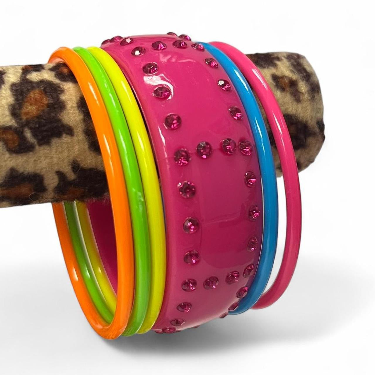 Candy coast bangle bracelet set