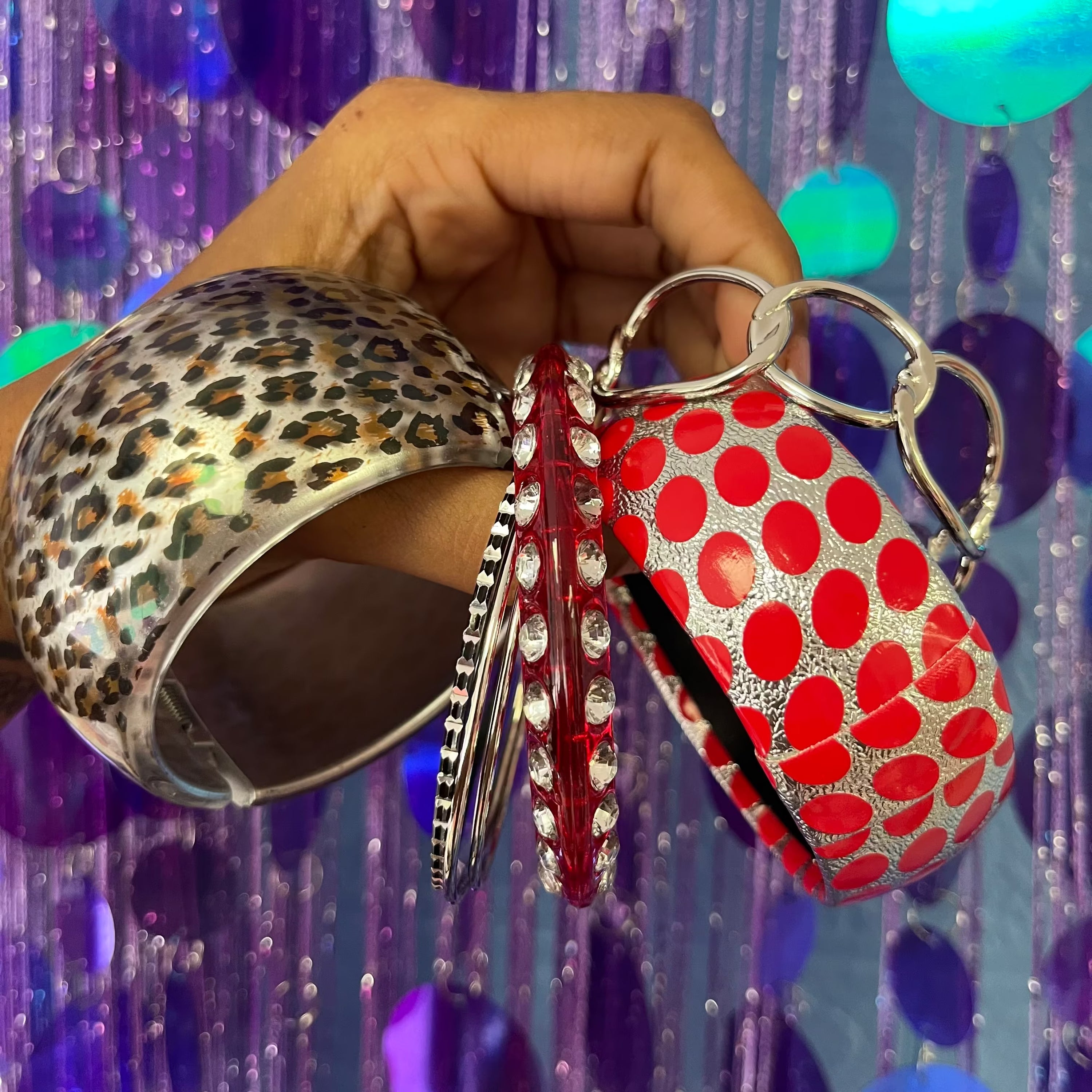 Rockstars gf curated vintage bangle bracelet set