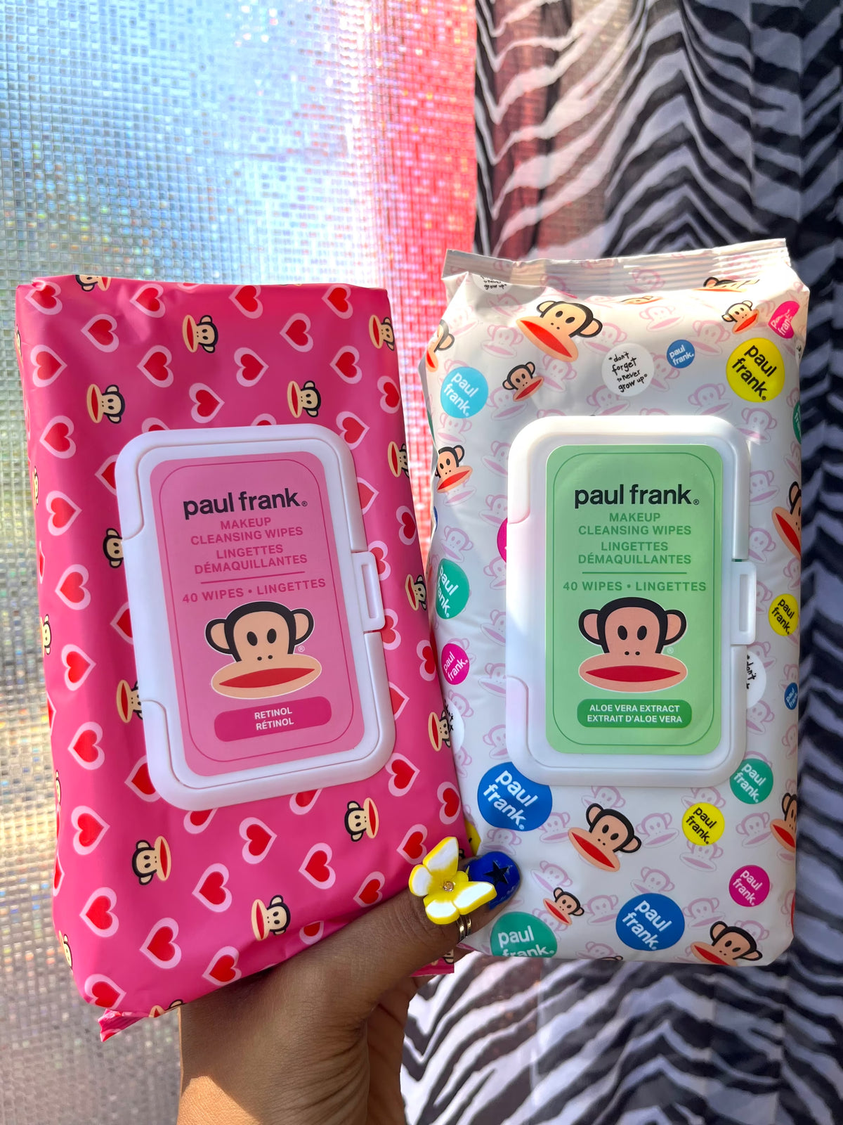Paul Frank makeup cleansing wipes