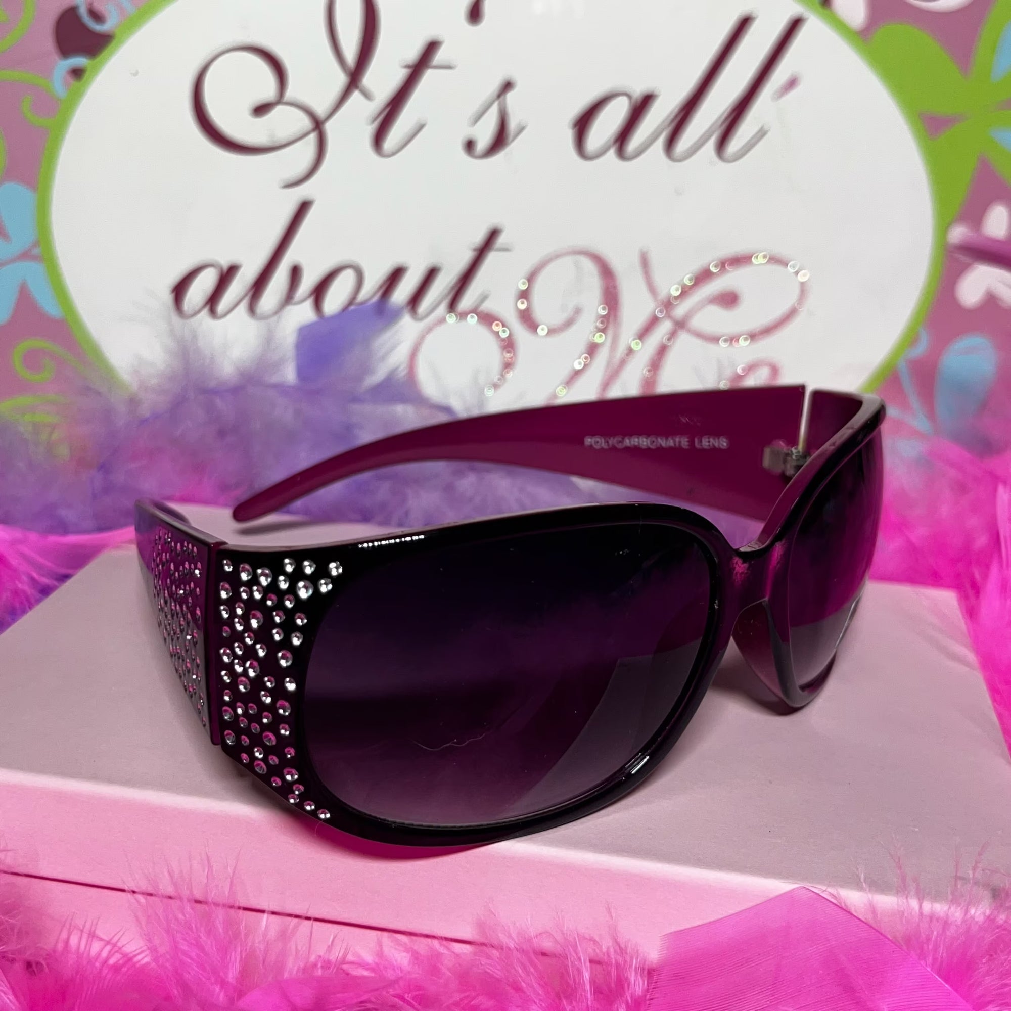 Total babe Fuchsia sunglasses