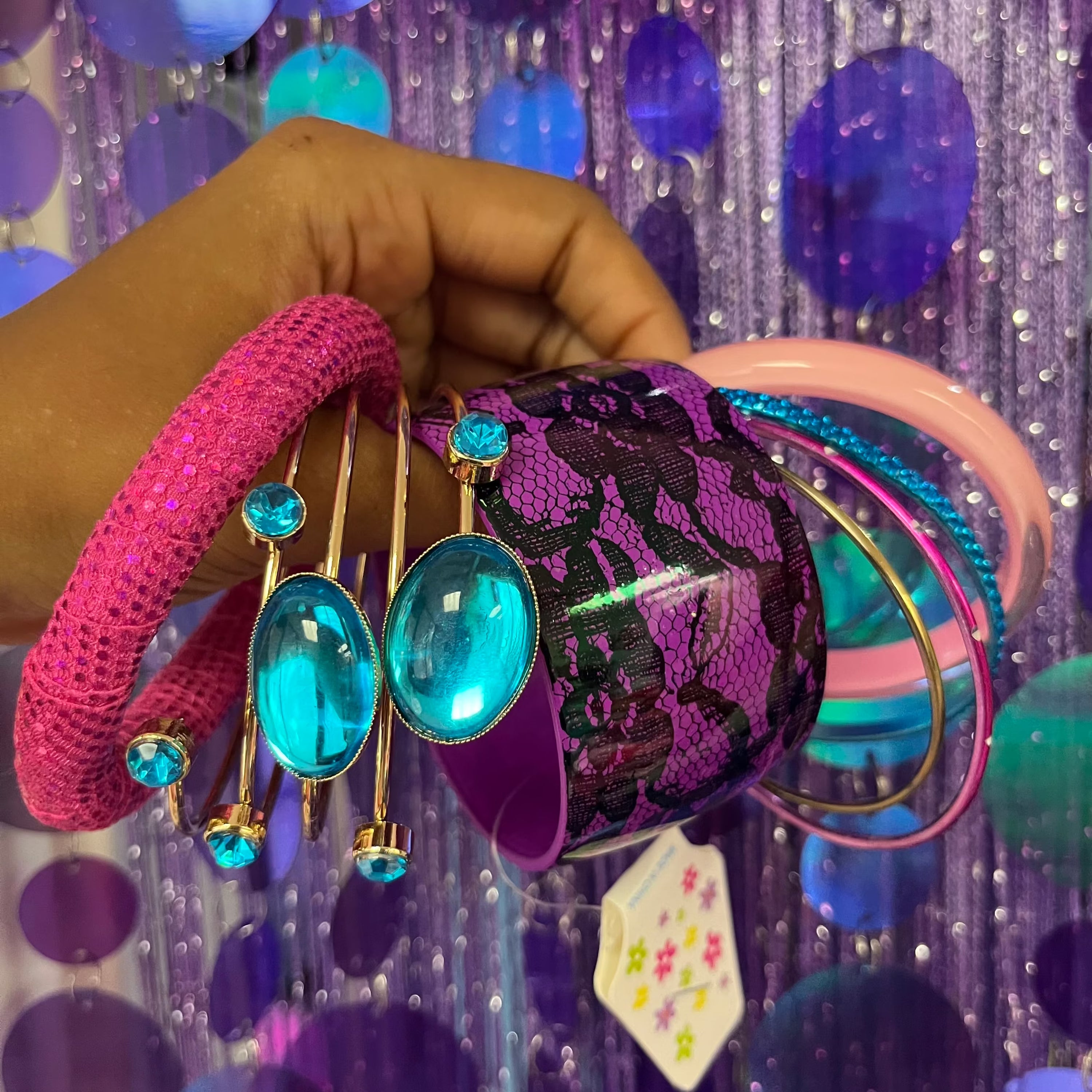 Kool Kat curated vintage bangle bracelet set