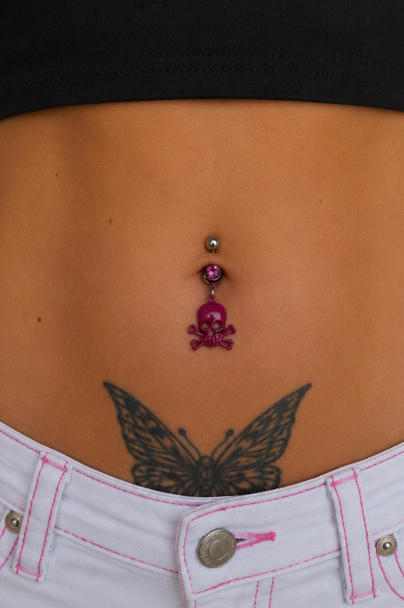 SK8ER GRL Belly Ring ♡