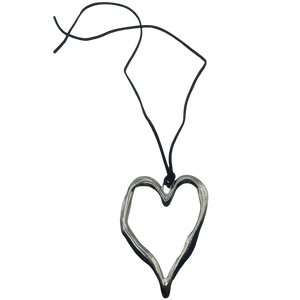 Cherish the moment heart necklace