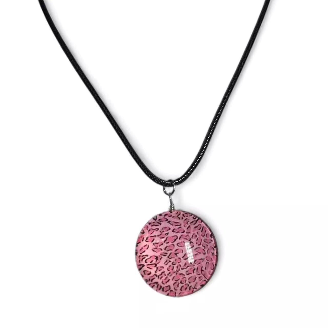 Leopard print necklaces ♡