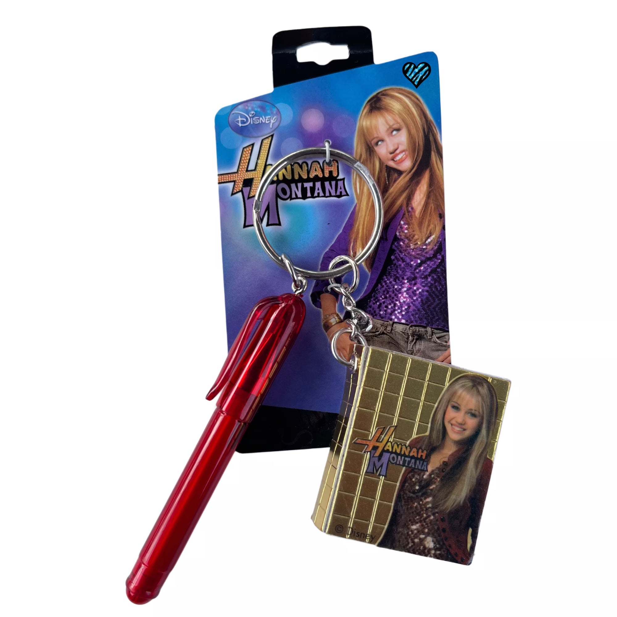 Hannah Montana Mini Keychain Notebook