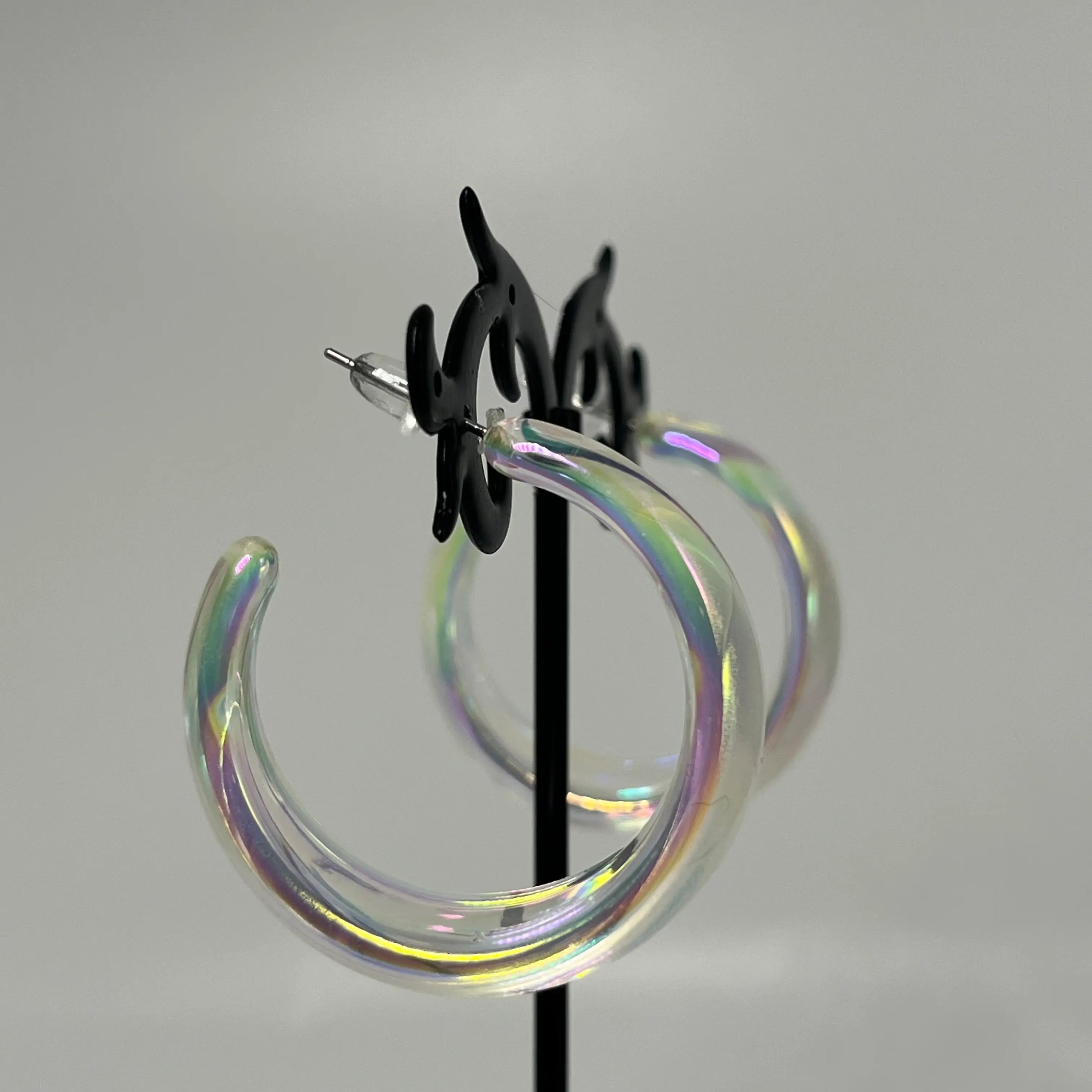 21st century girl hoop earrings