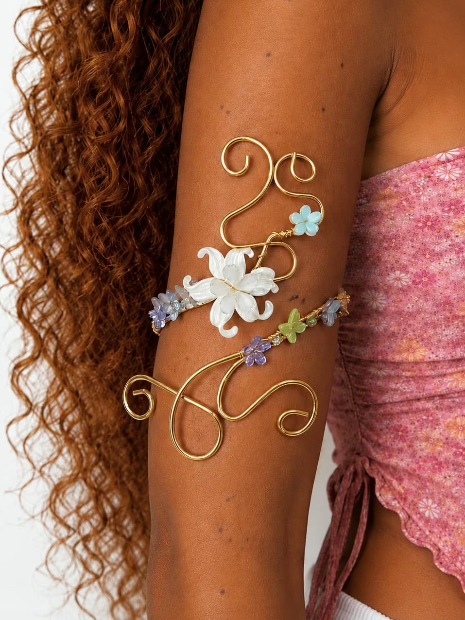 4ever fairy wrapped arm cuff - handmade pre order 10 days