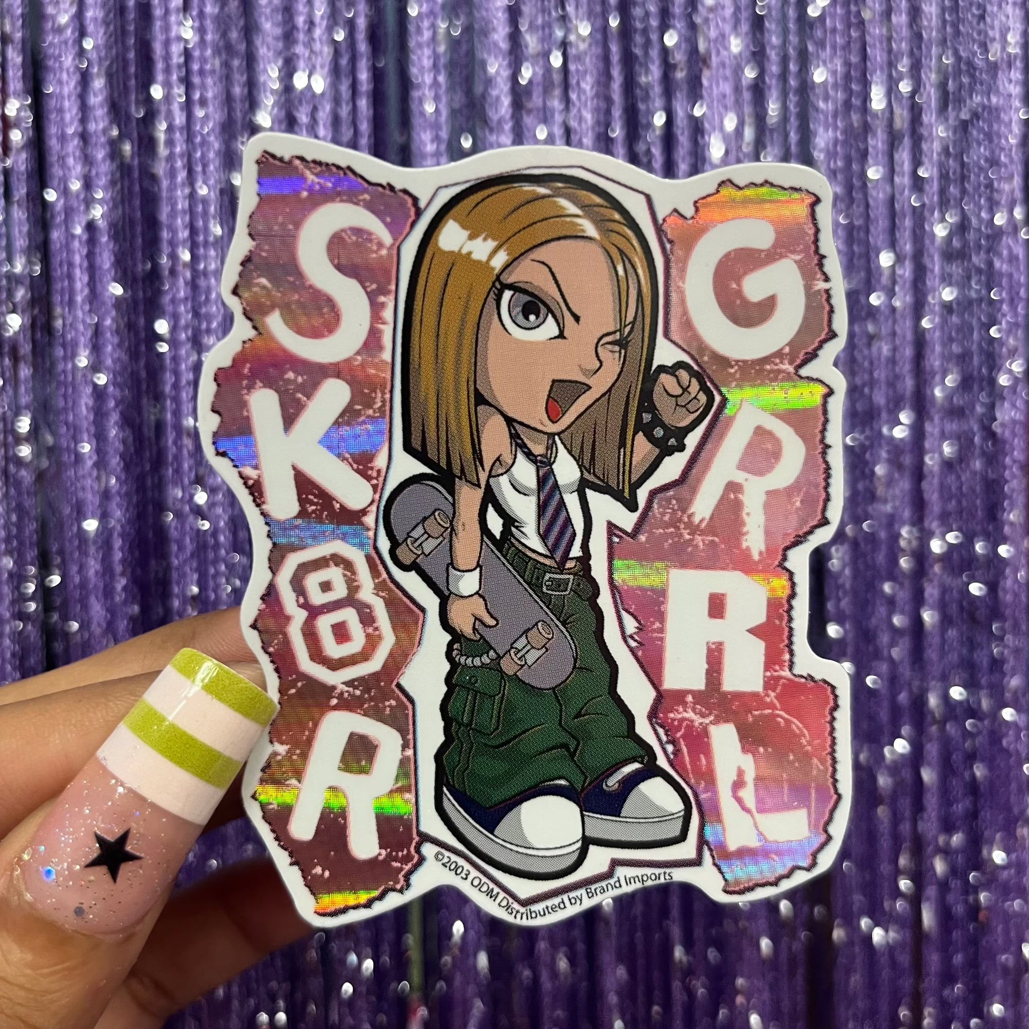 RARE Avril Lavigne vintage sticker