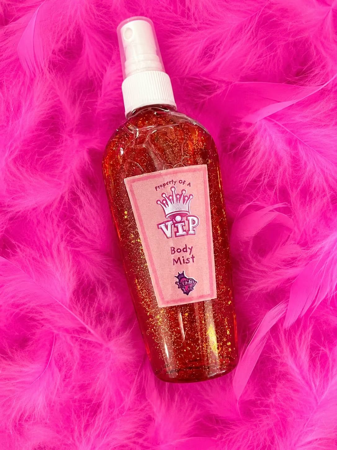 RARE Libby Lu VIP glitter body spray