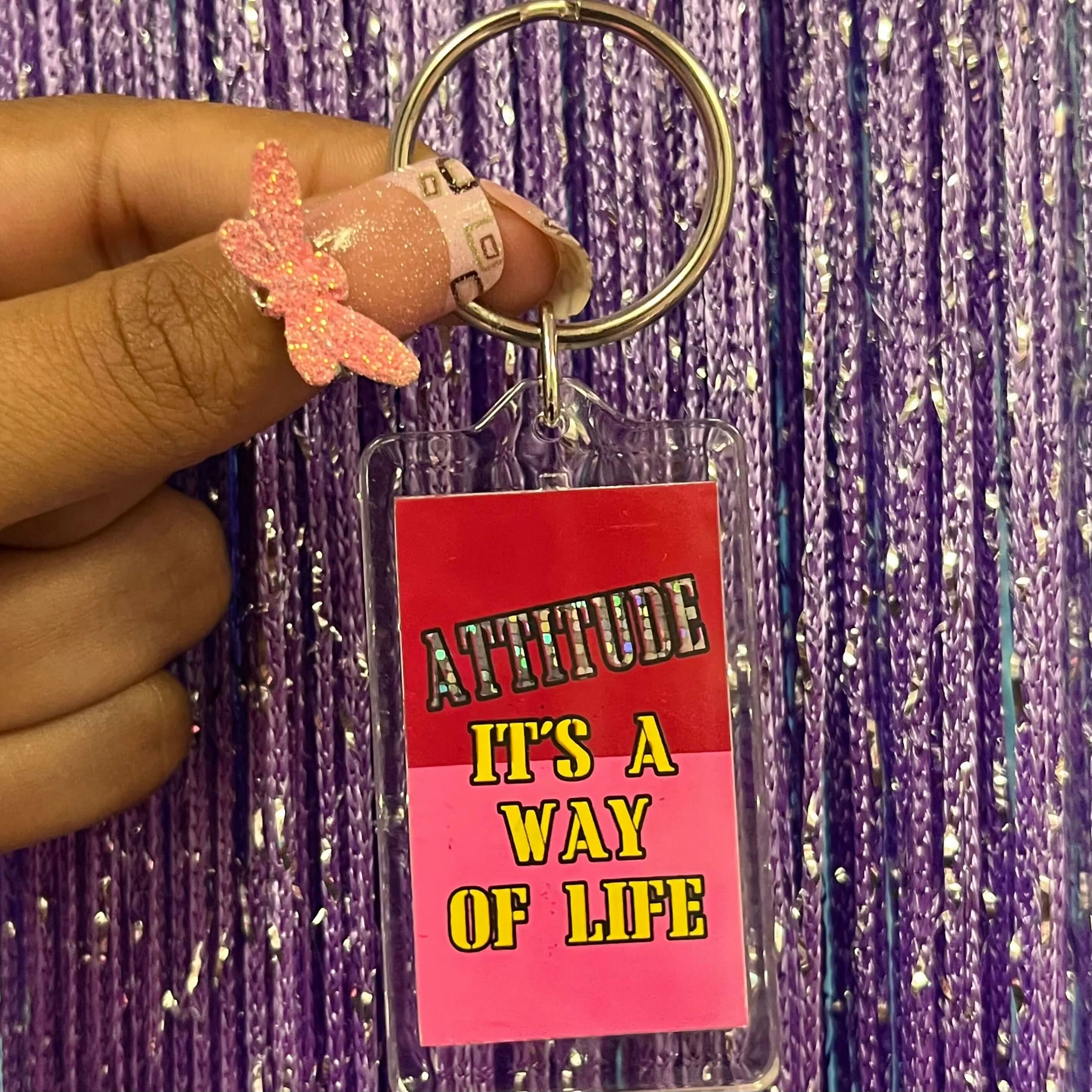 2002 attitude keychain