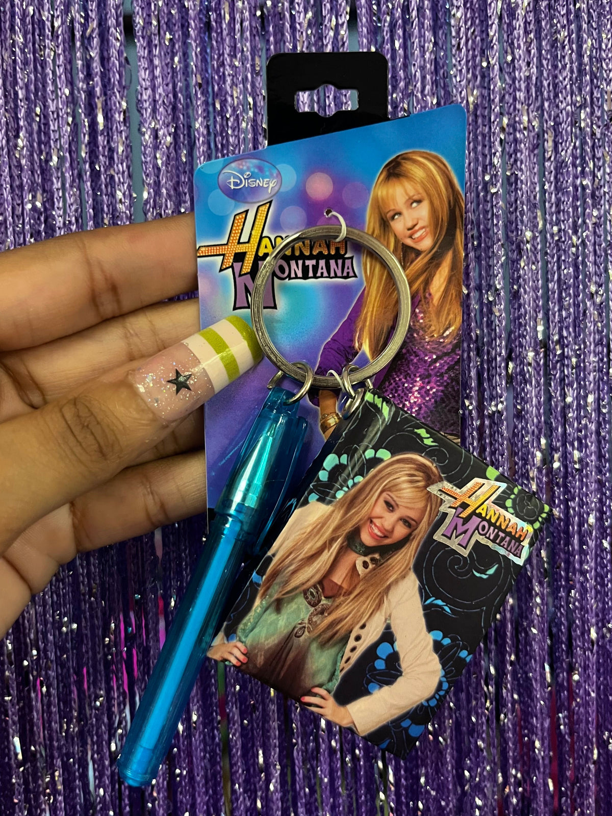 Hannah Montana Mini Keychain Notebook