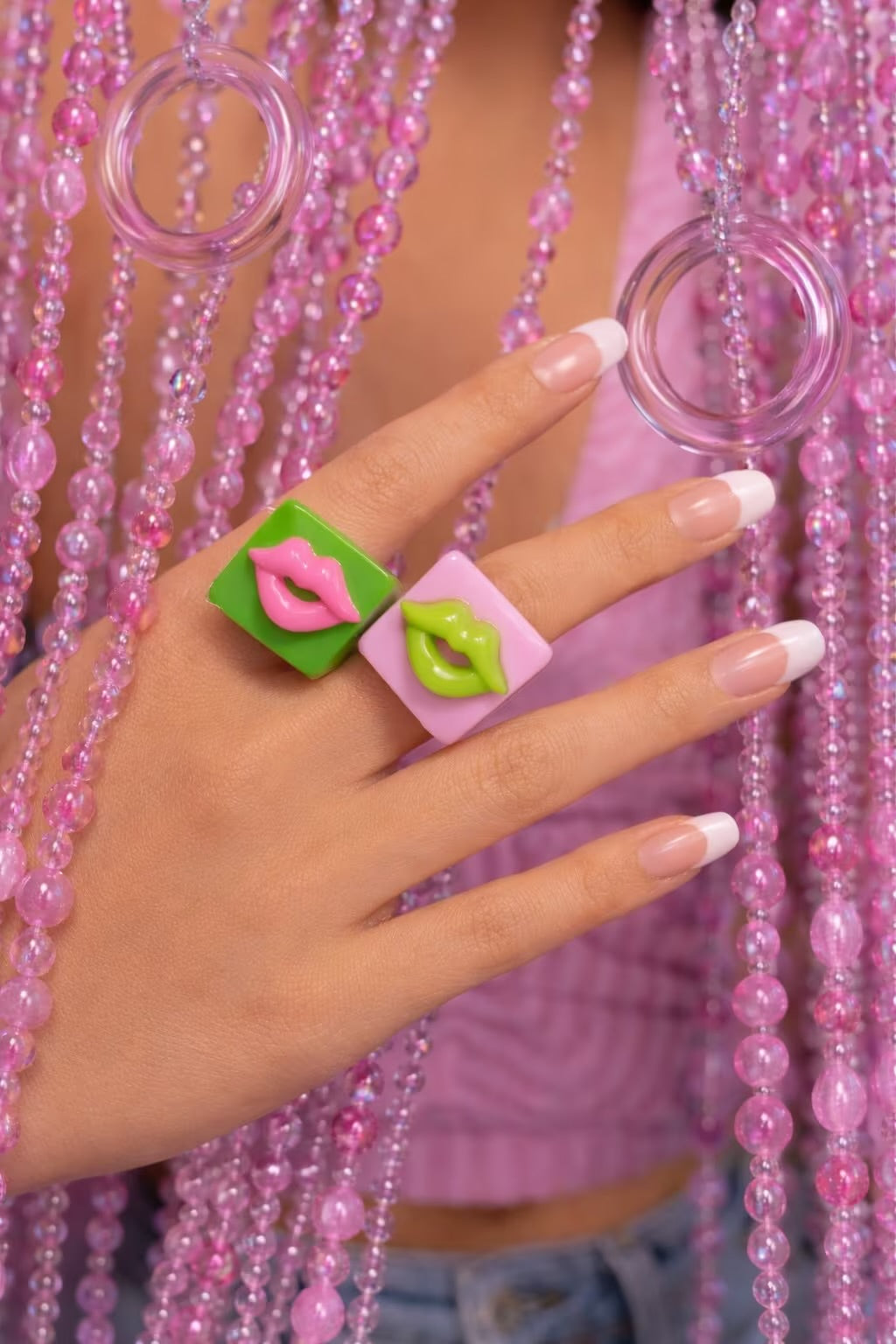 Ik u wanna kiss me ring