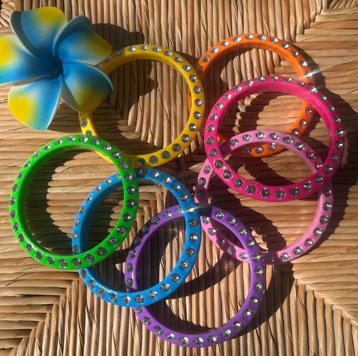 Diva bling bangle bracelet