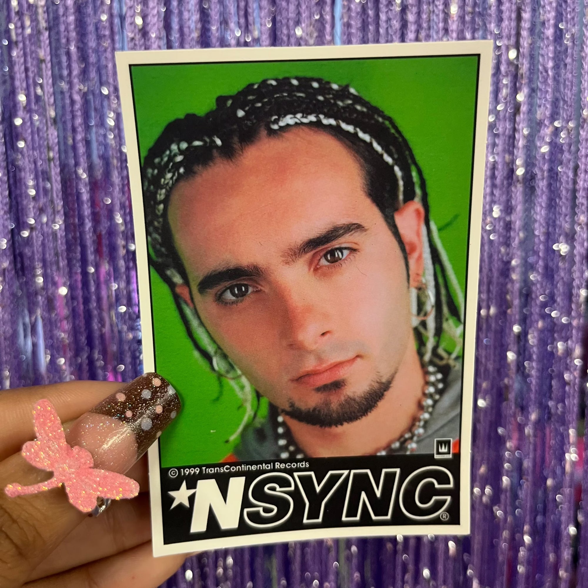 Vintage nSYNC stickers