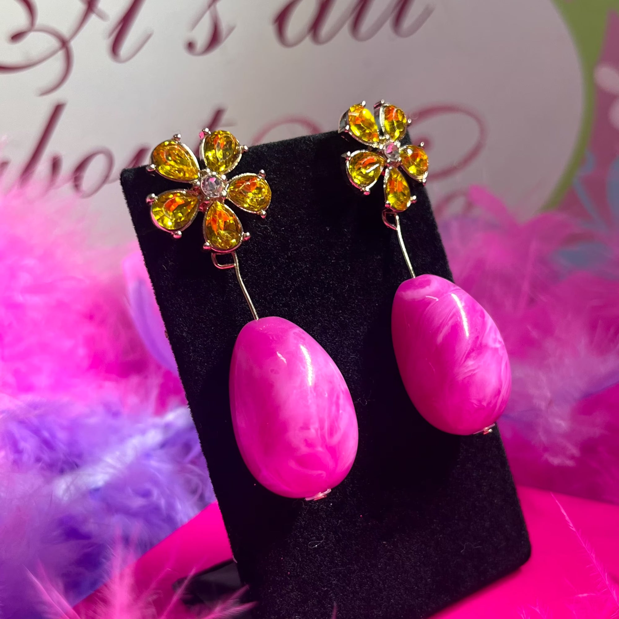 Total princess earrings