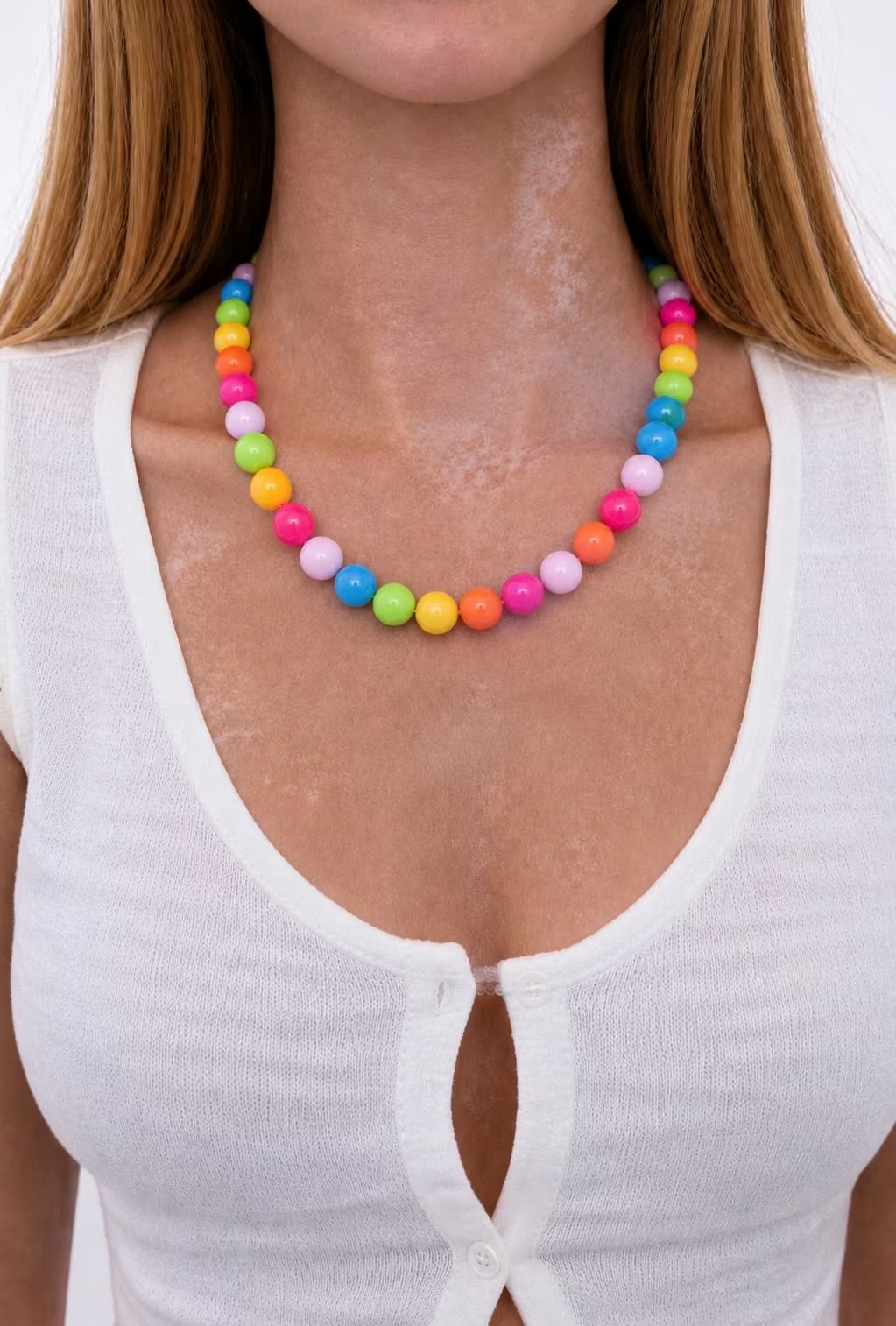 Candy cravings beaded necklace