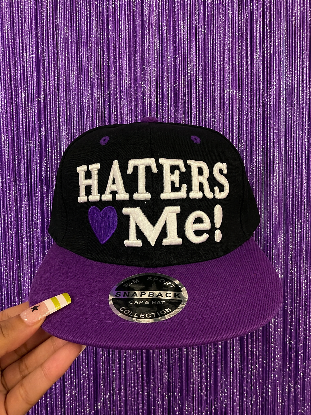 Purple haters luv me SnapBack